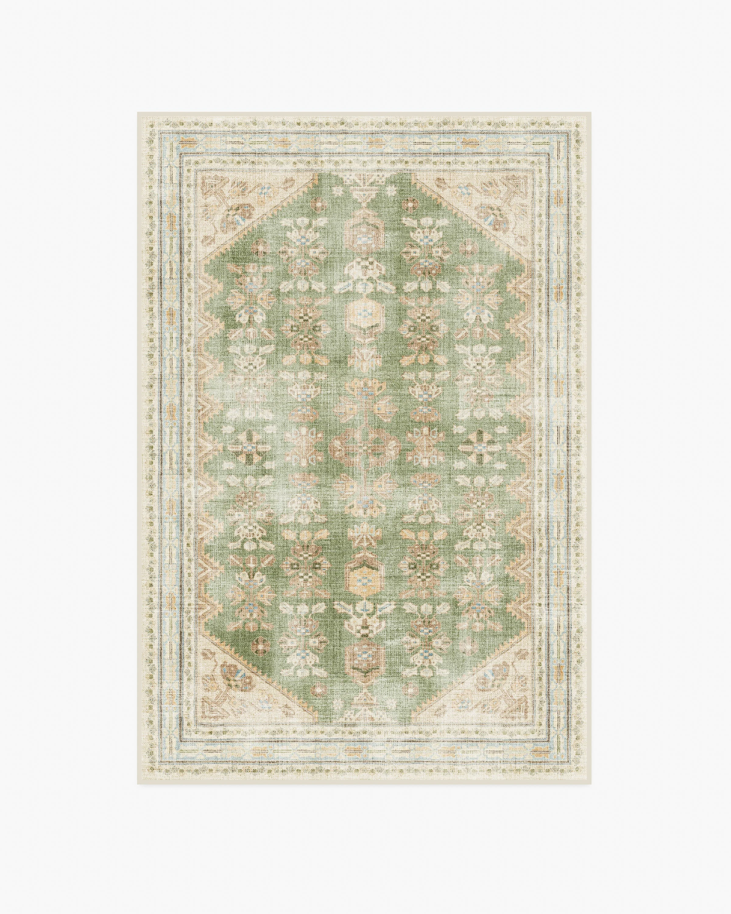 Pradera Olive & Sand Flatwoven Rug - Image 12