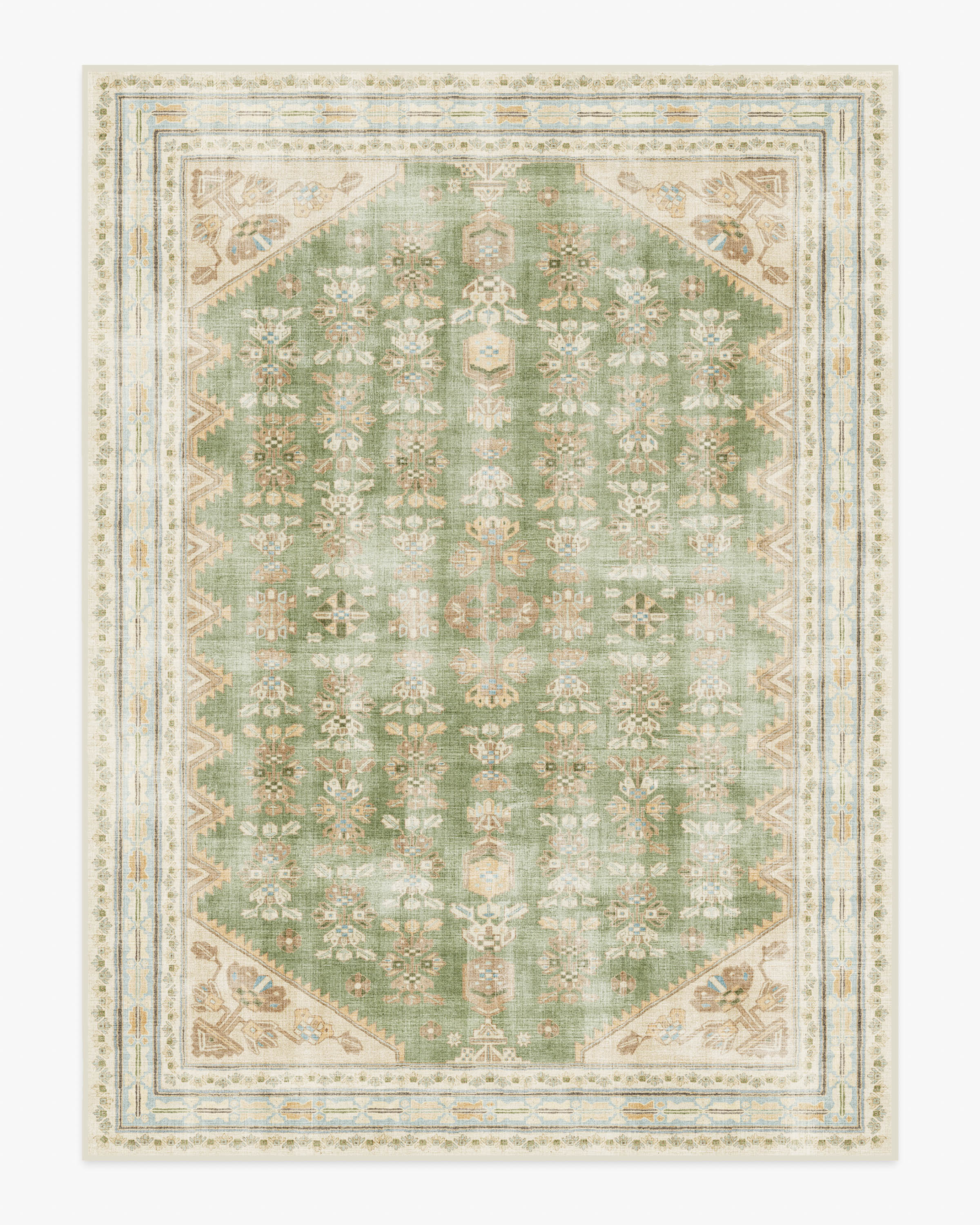 Pradera Olive & Sand Flatwoven Rug - Image 15