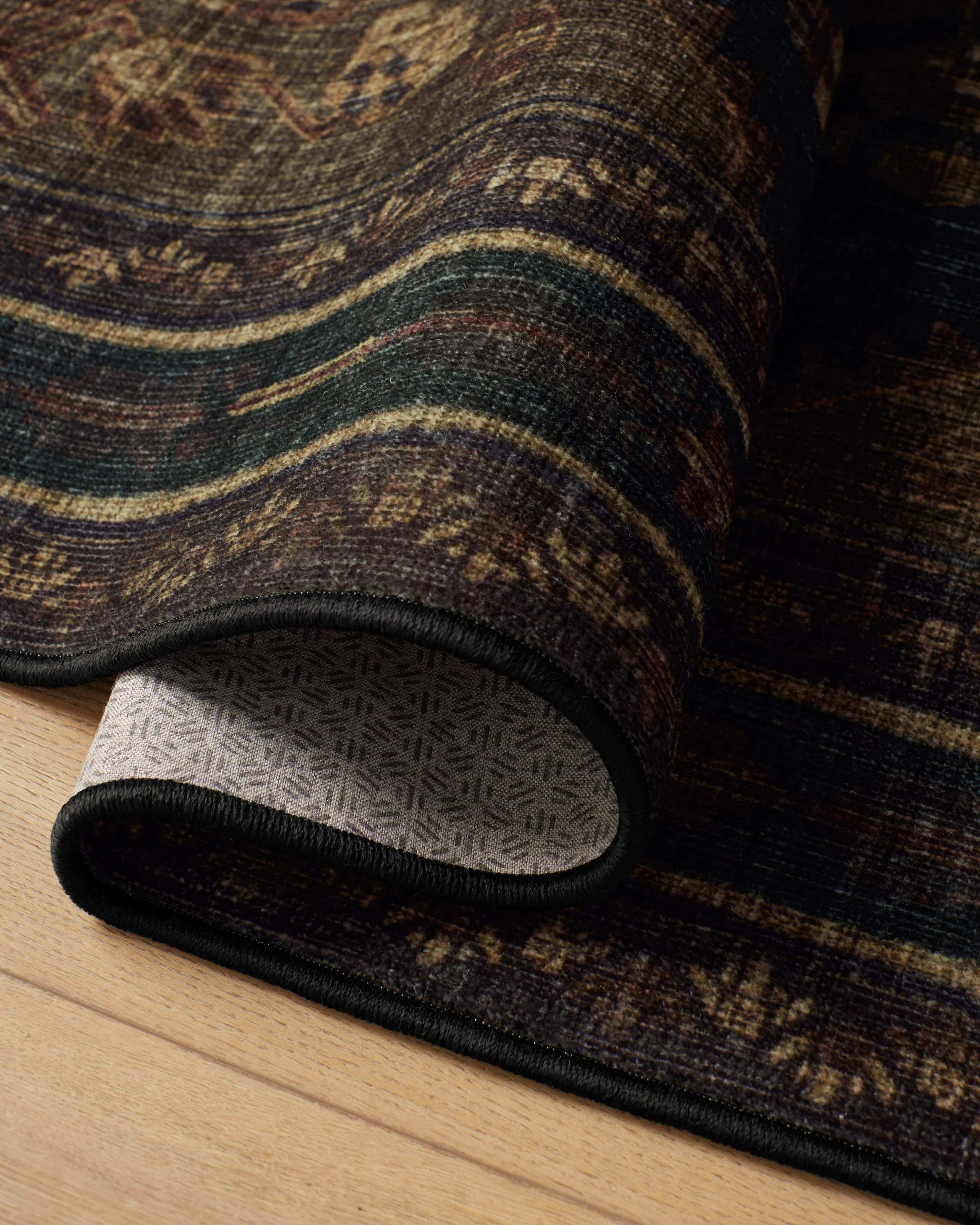 Pradera Soft Black & Brown Rug - Image 10