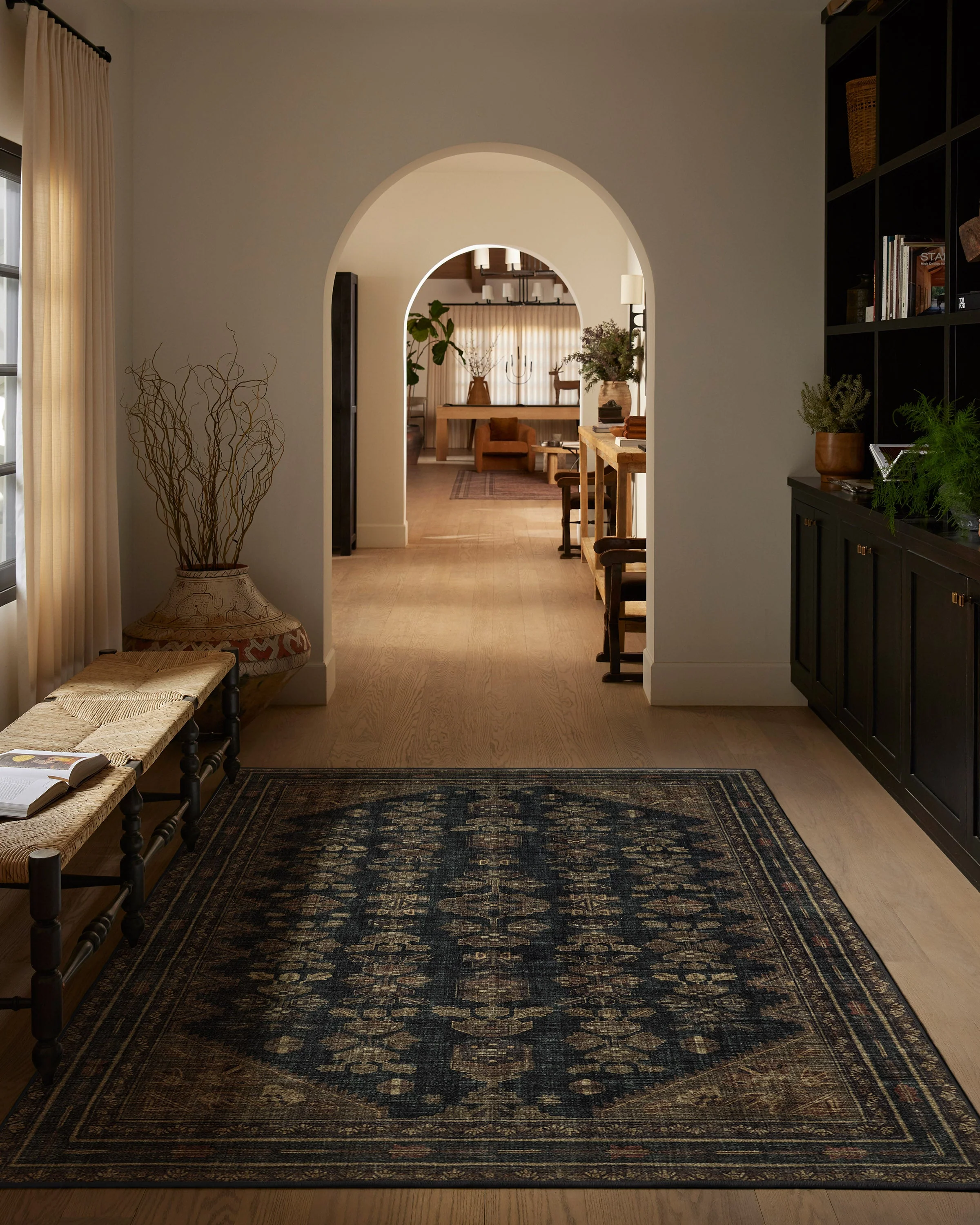 Pradera Soft Black & Brown Rug - Image 12