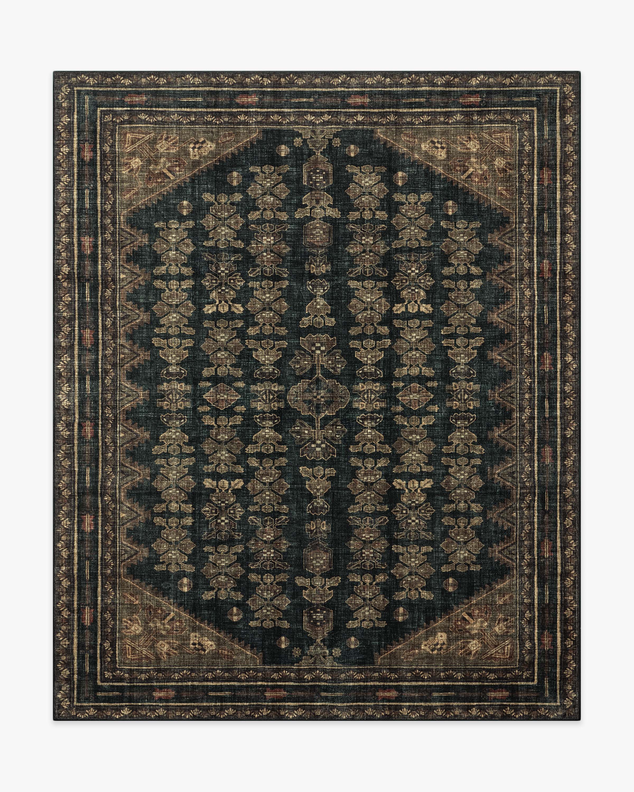 Pradera Soft Black & Brown Rug - Image 5