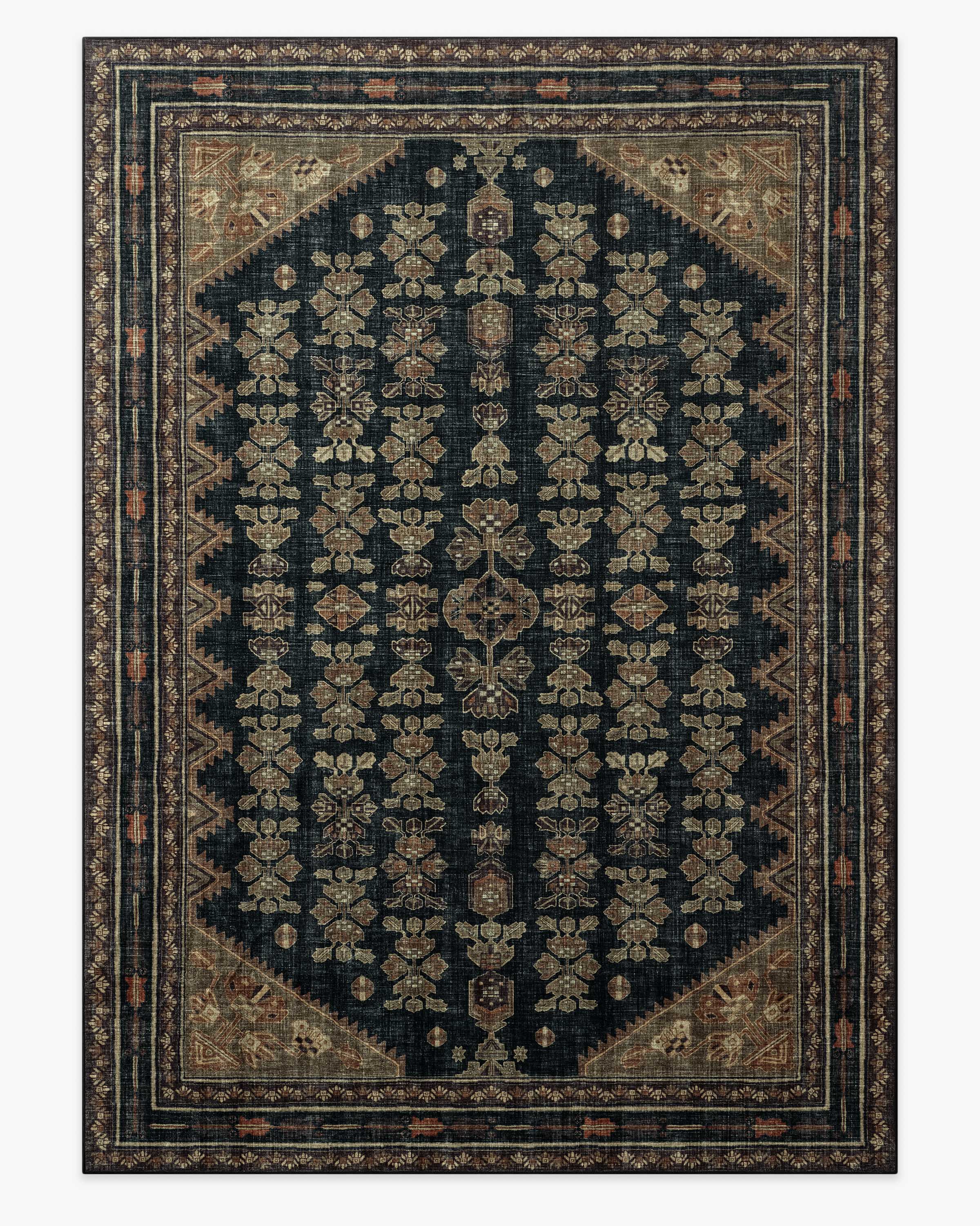 Pradera Soft Black & Brown Rug - Image 7