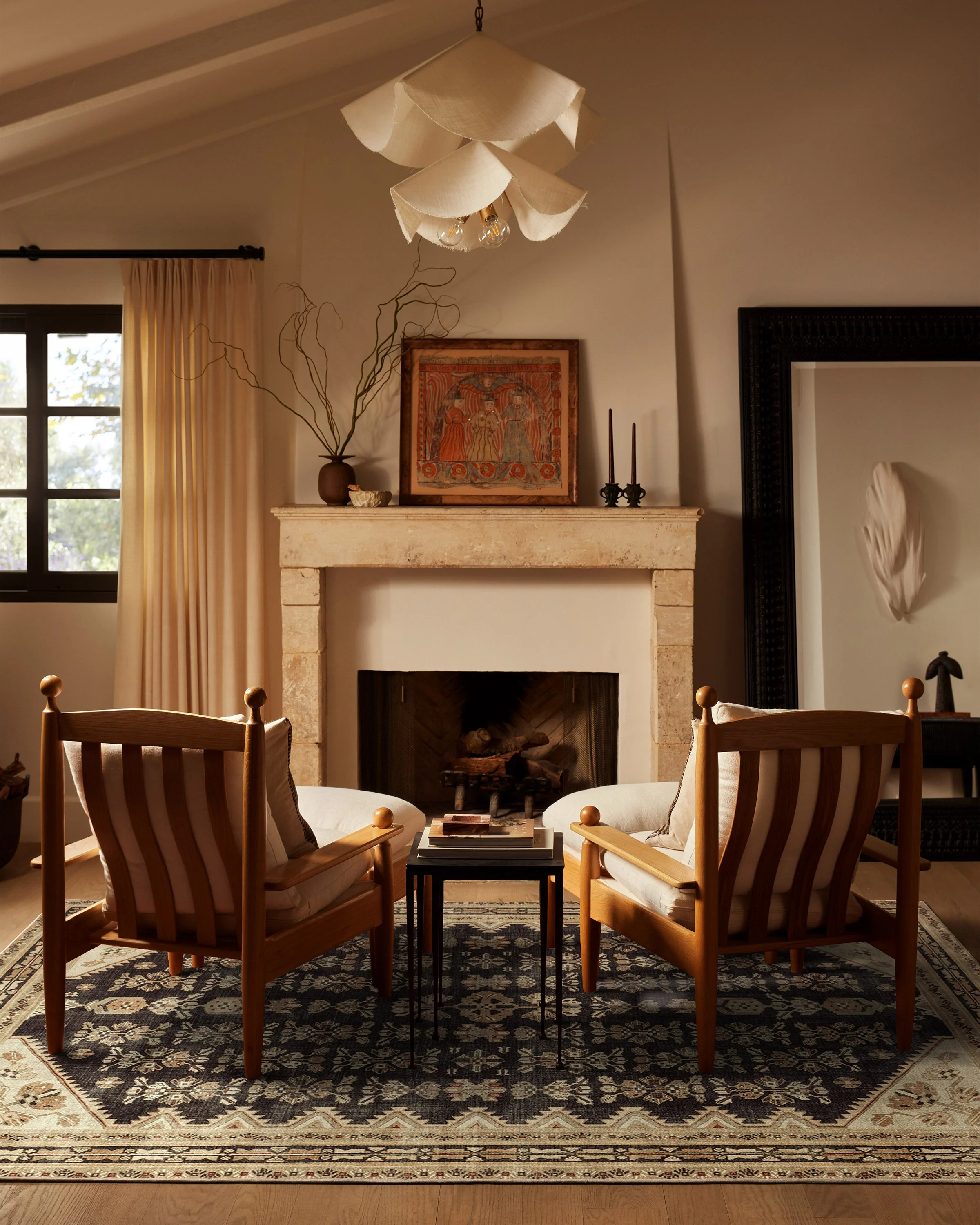 Pradera Tan & Soft Black Rug - Image 15