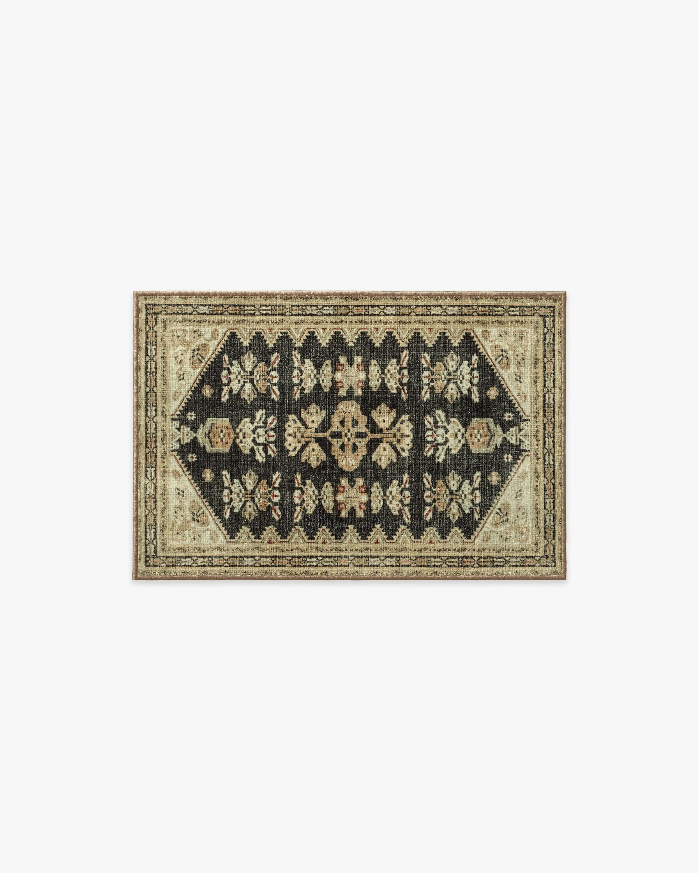 Pradera Tan & Soft Black Rug - Image 16