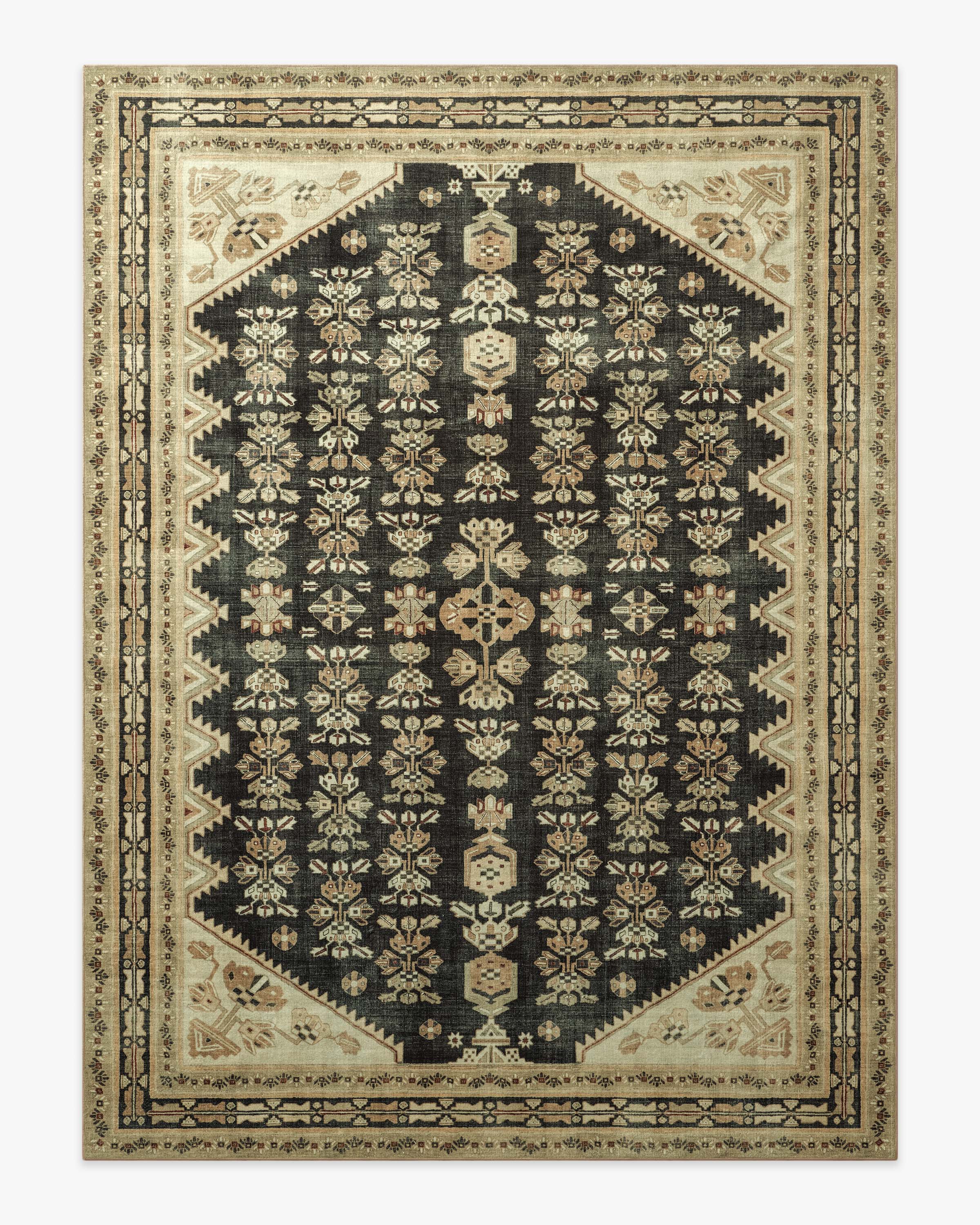 Pradera Tan & Soft Black Rug - Image 6