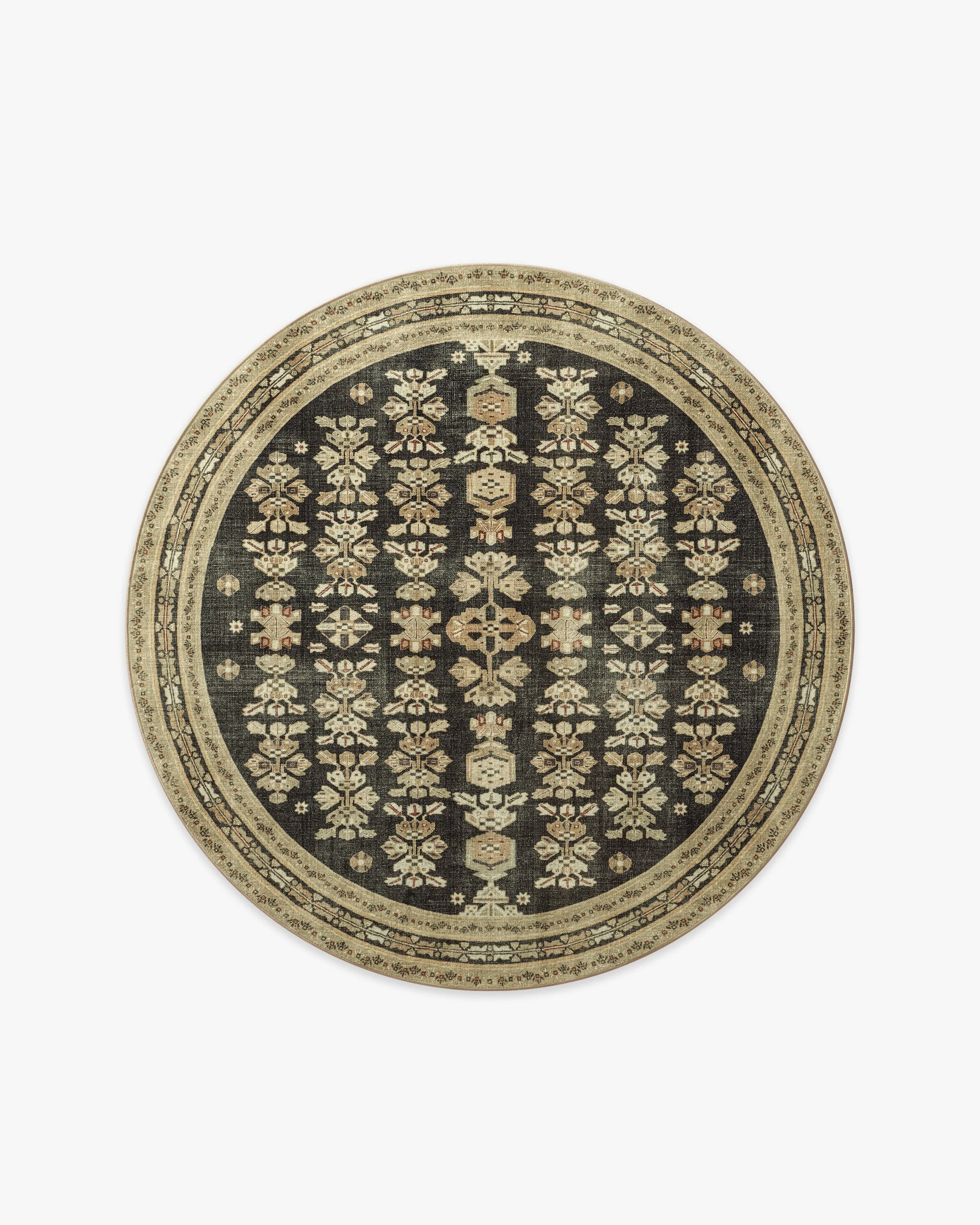 Pradera Tan & Soft Black Rug - Image 8