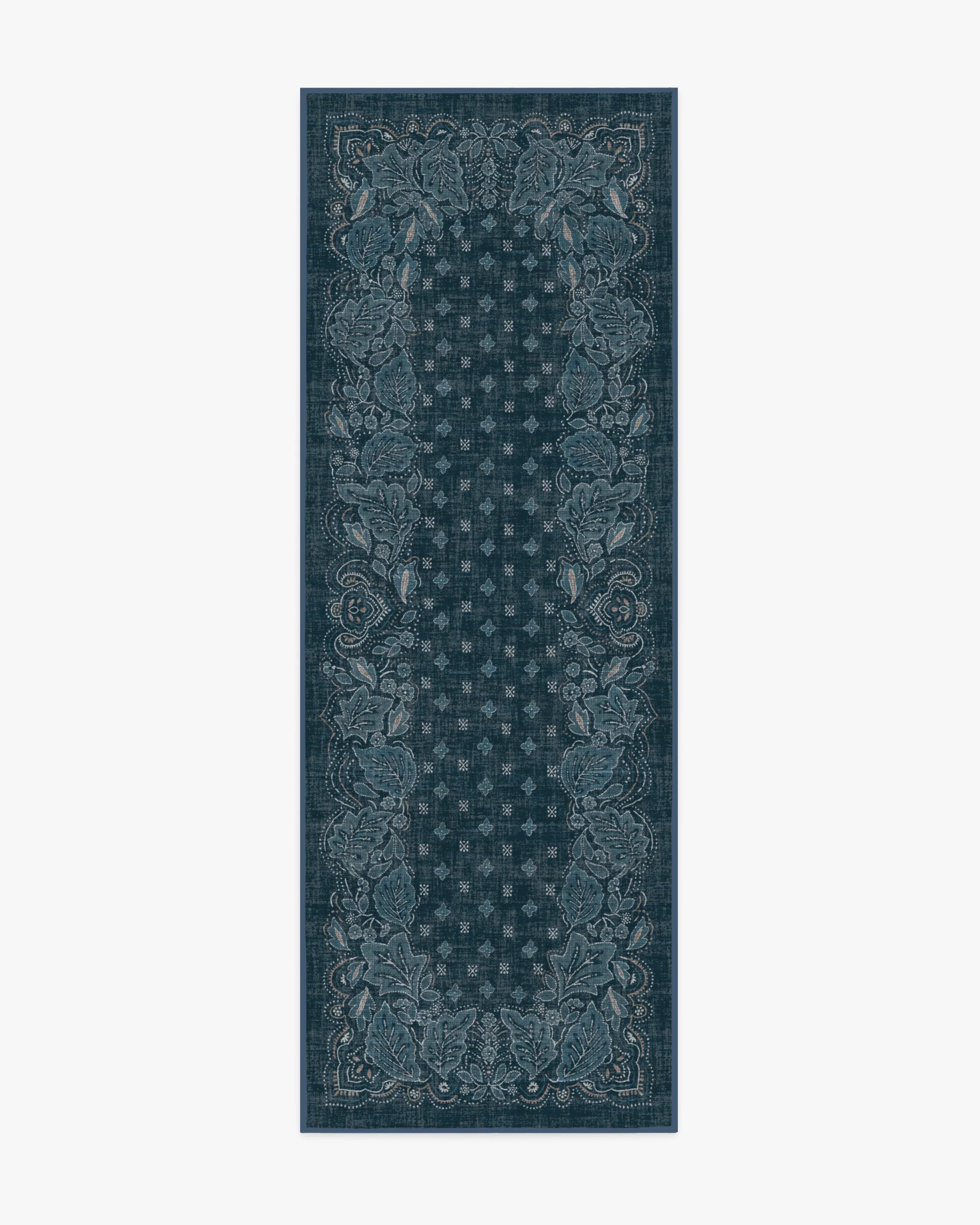 Prato Midnight Blue Flatwoven Rug - Image 10