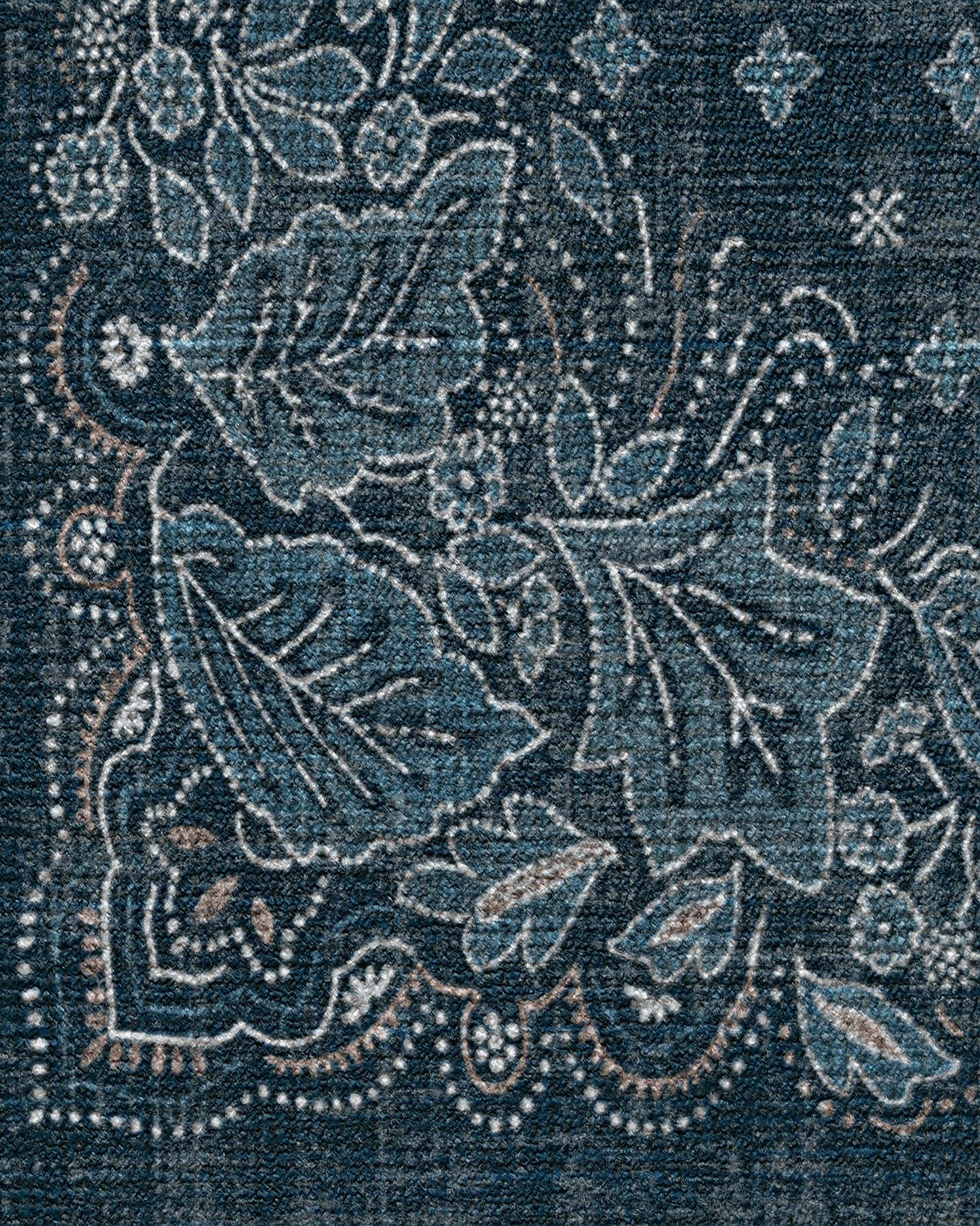 Prato Midnight Blue Rug - Image 12
