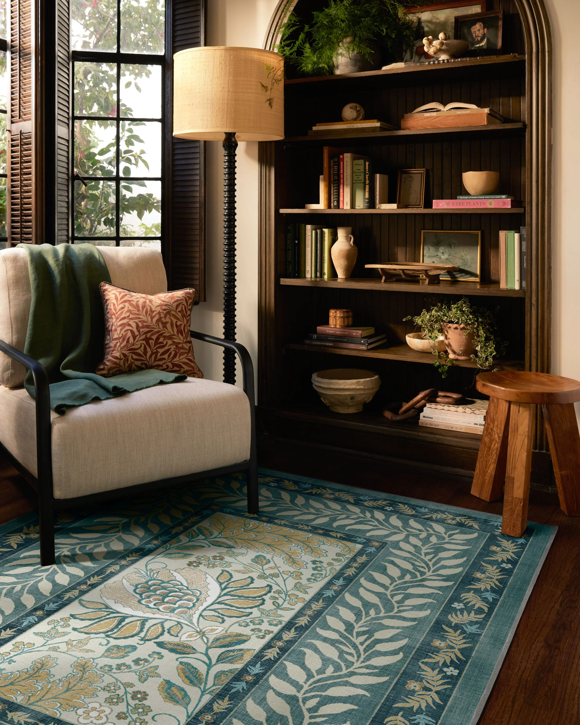 Provence Slate Blue Rug - Image 6