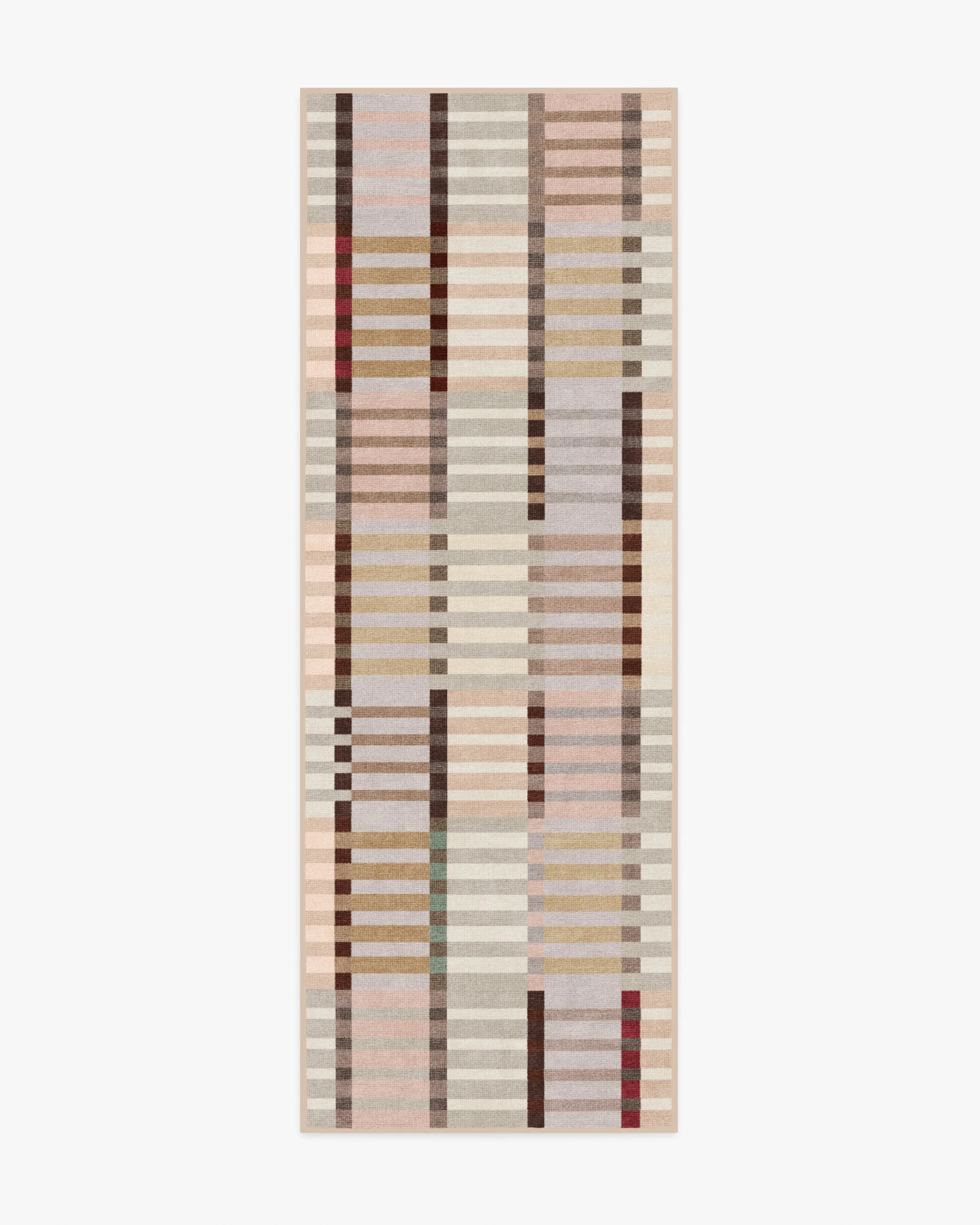 Quincy Natural Multicolor Flatwoven Rug - Image 8