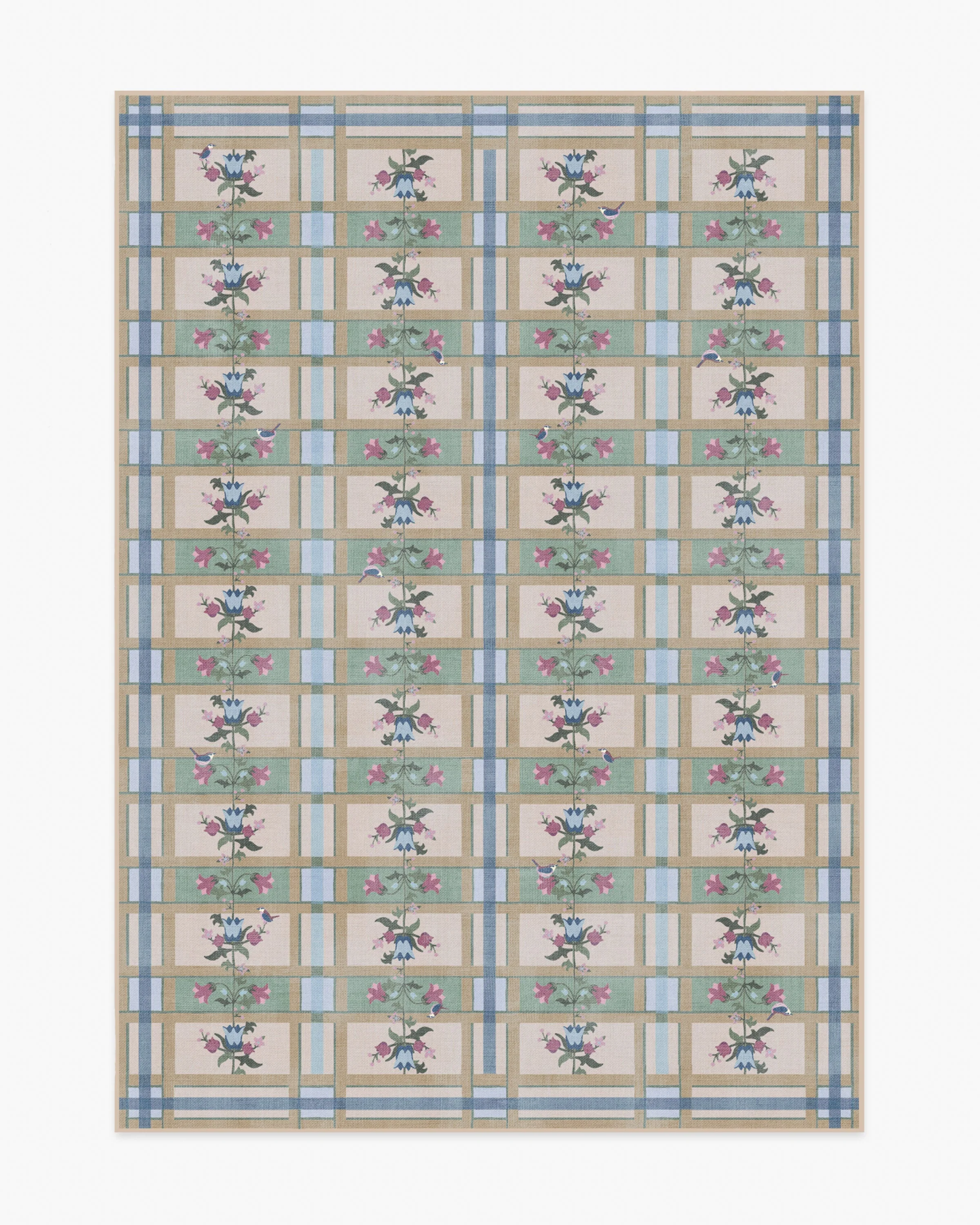 Quinnlyn Natural Multicolor Flatwoven Rug