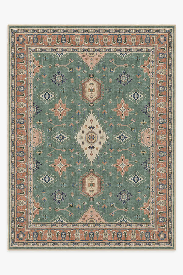 Ranier Copper Sage Outdoor Rug - Image 12