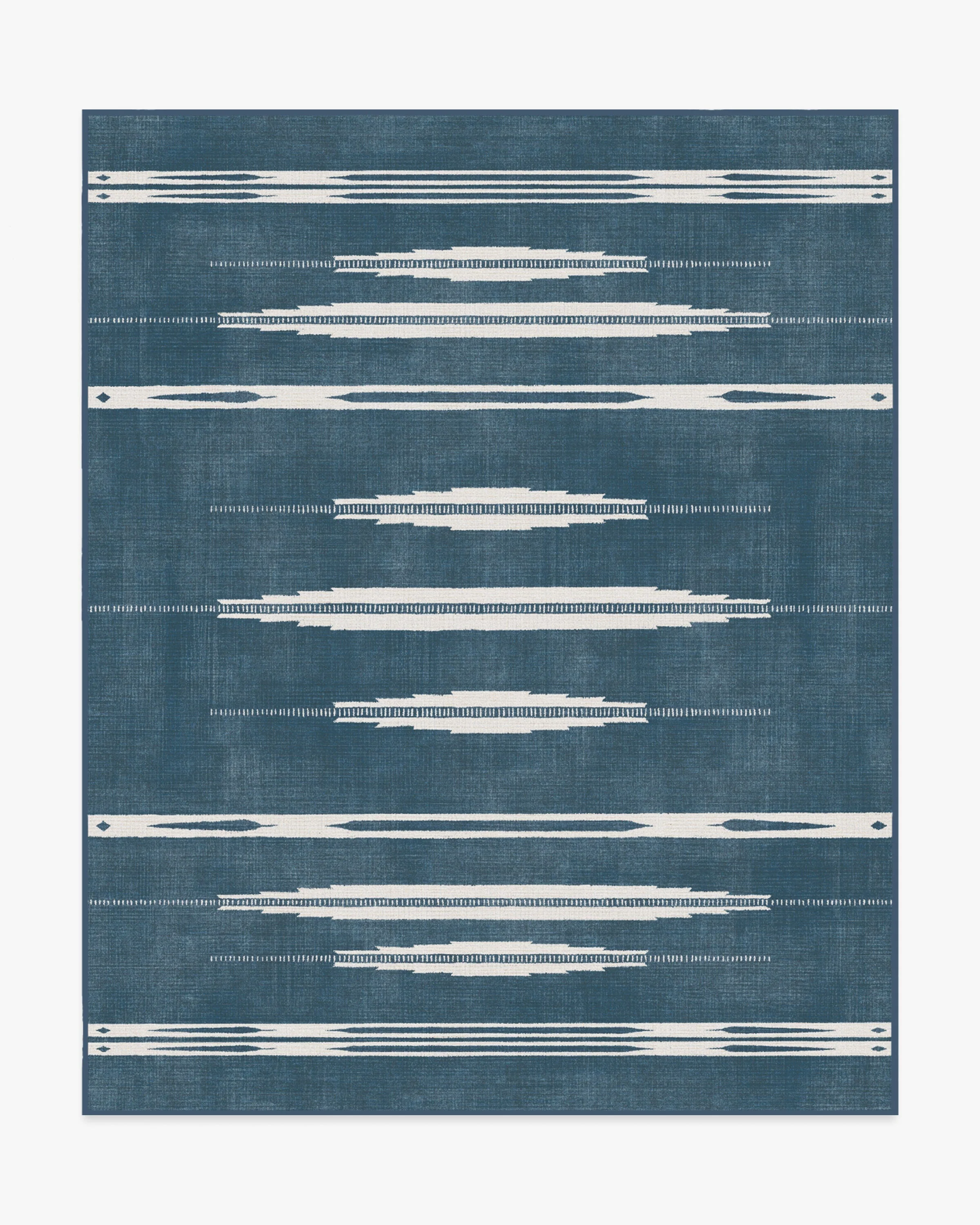 Raye Indigo & Ivory Rug - Image 9