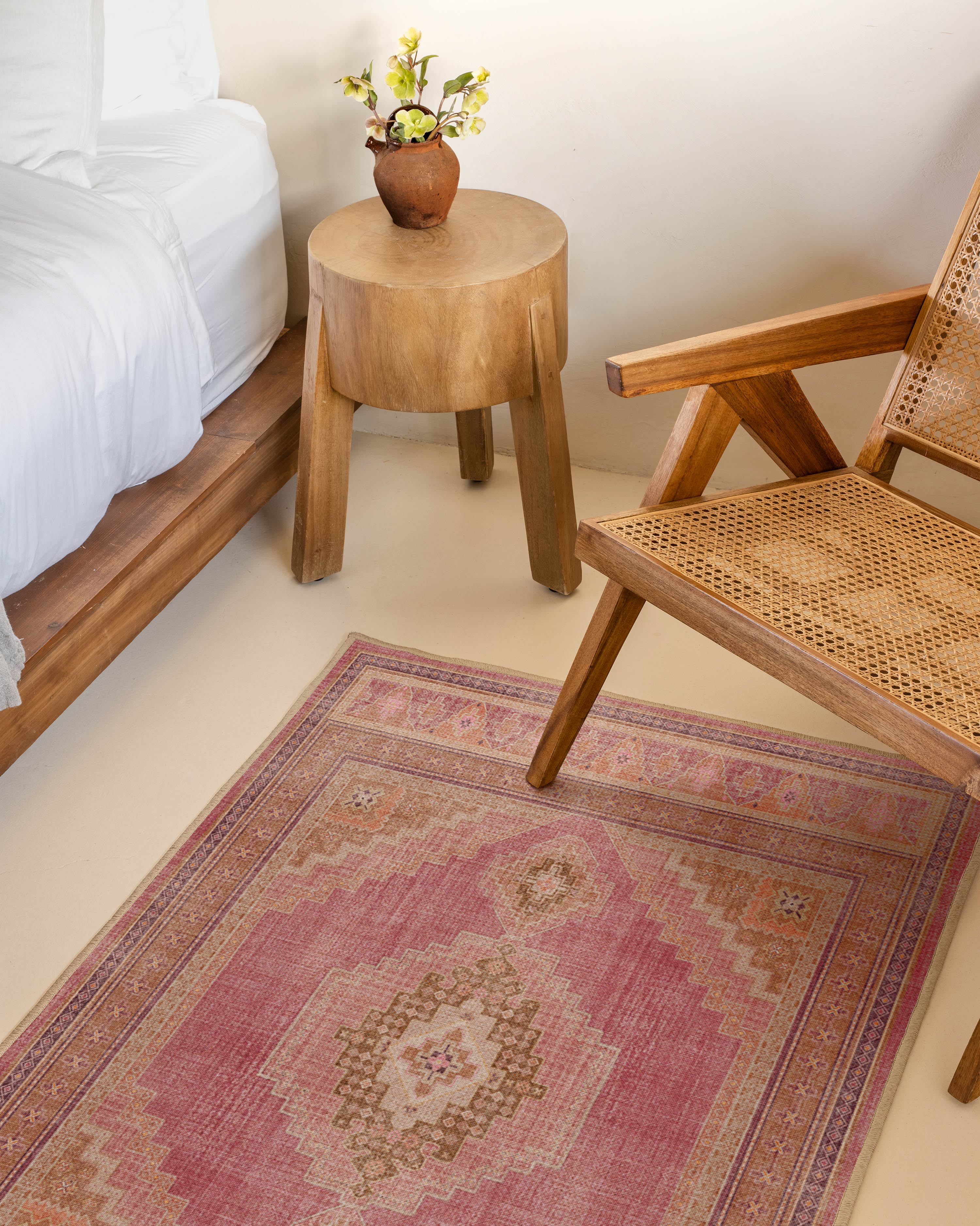 Rayne Pink & Orange Rug - Image 11