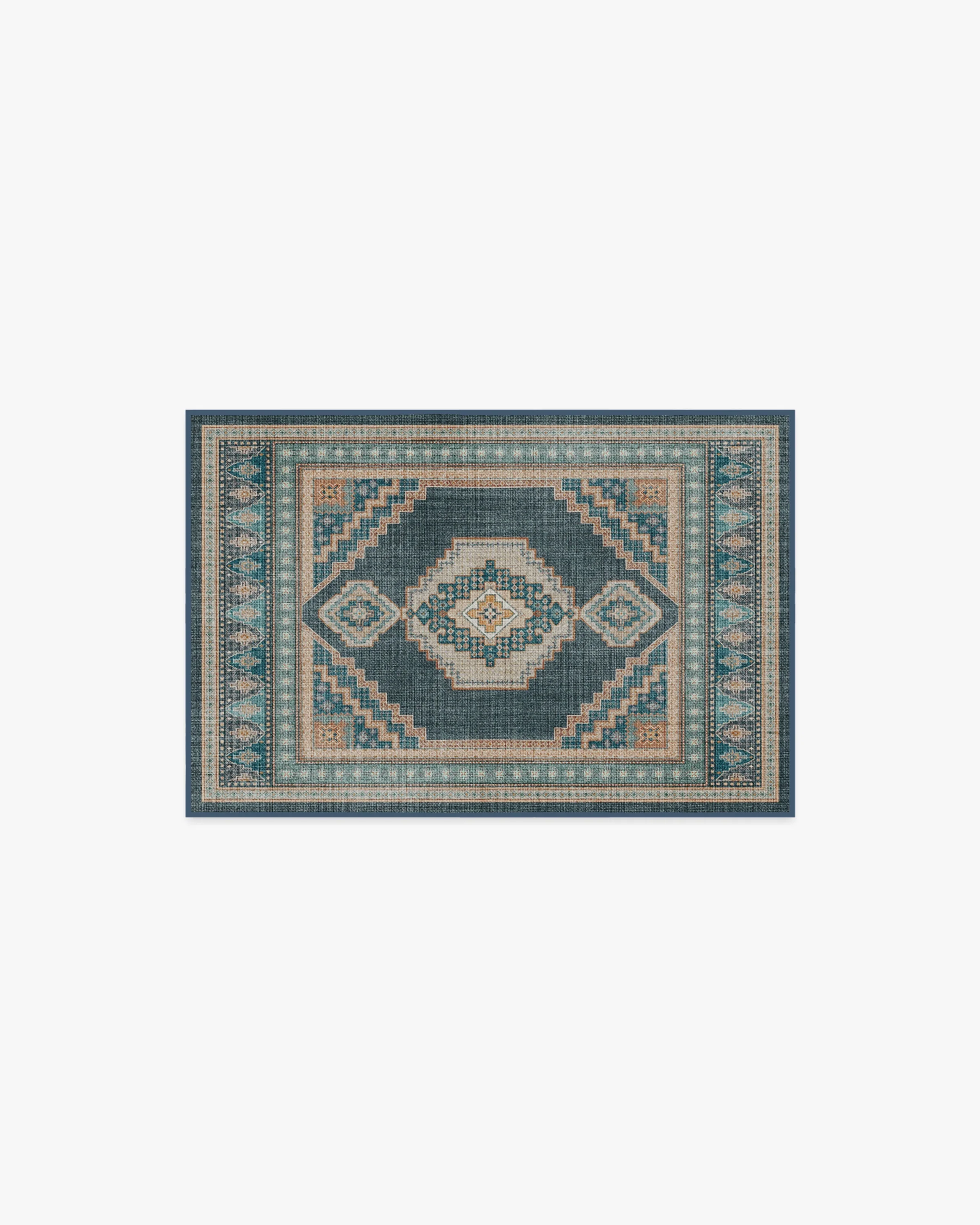 Rayne Soft Navy Rug - Image 12