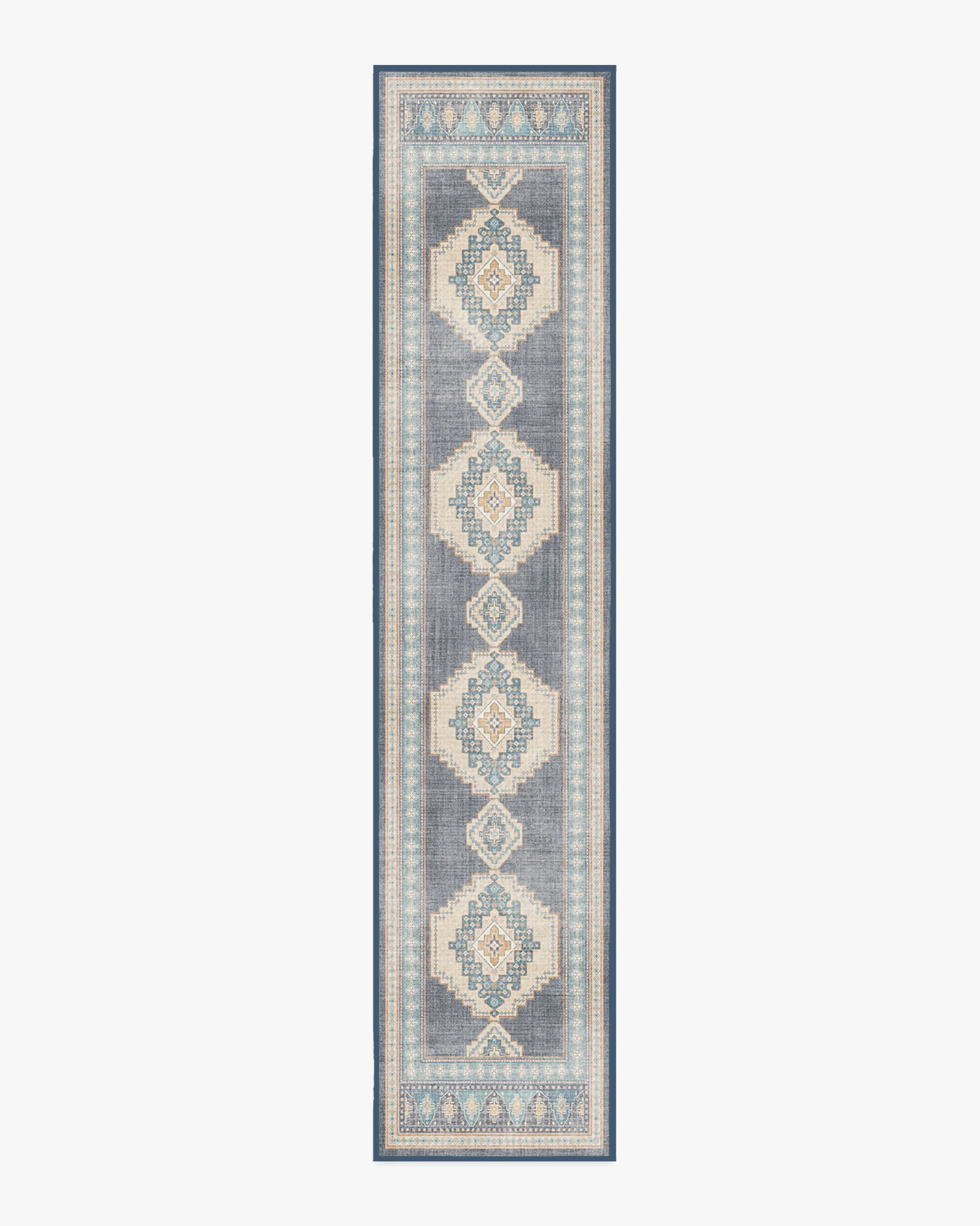 Rayne Soft Navy Rug - Image 15