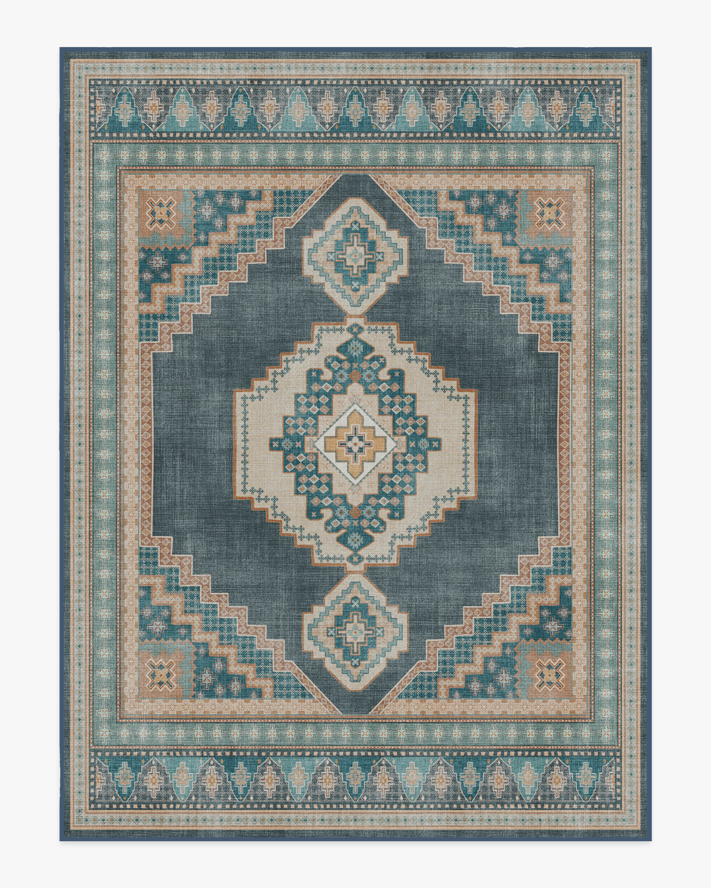 Rayne Soft Navy Rug - Image 5