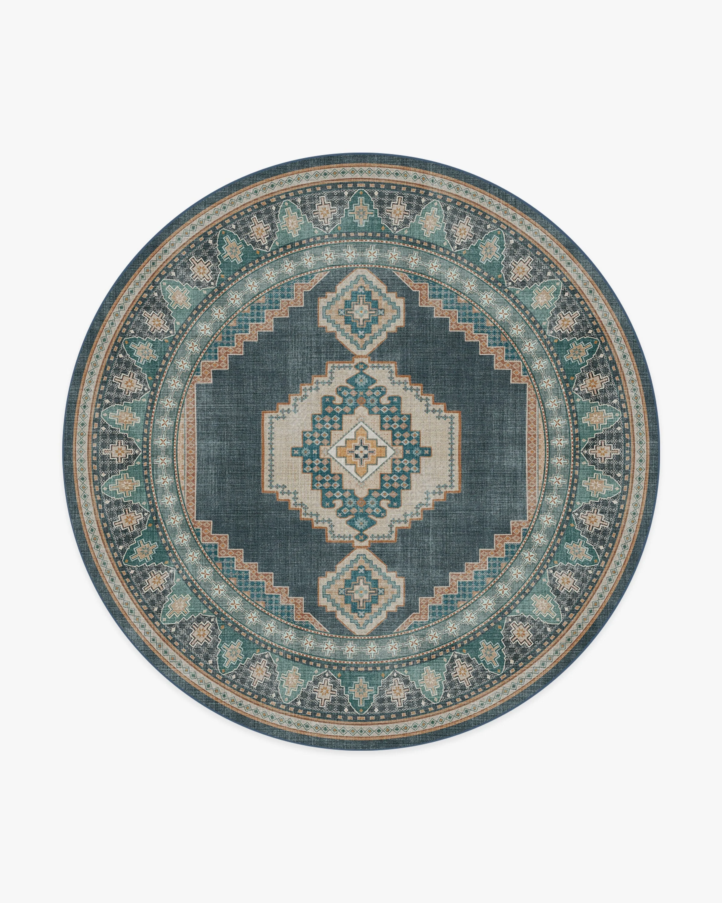 Rayne Soft Navy Rug - Image 7