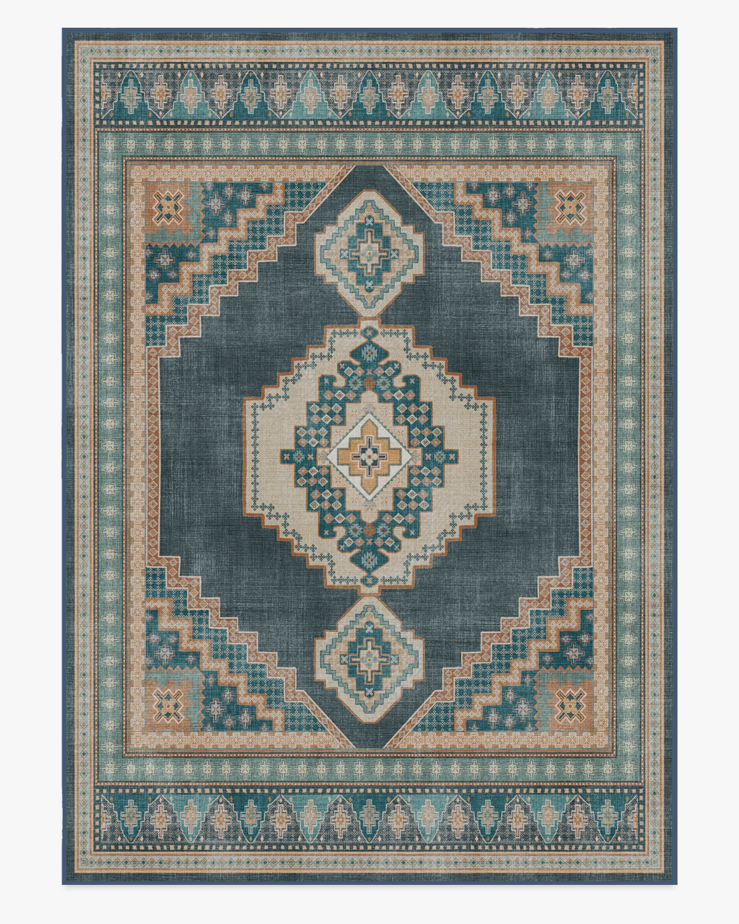 Rayne Soft Navy Rug - Image 8