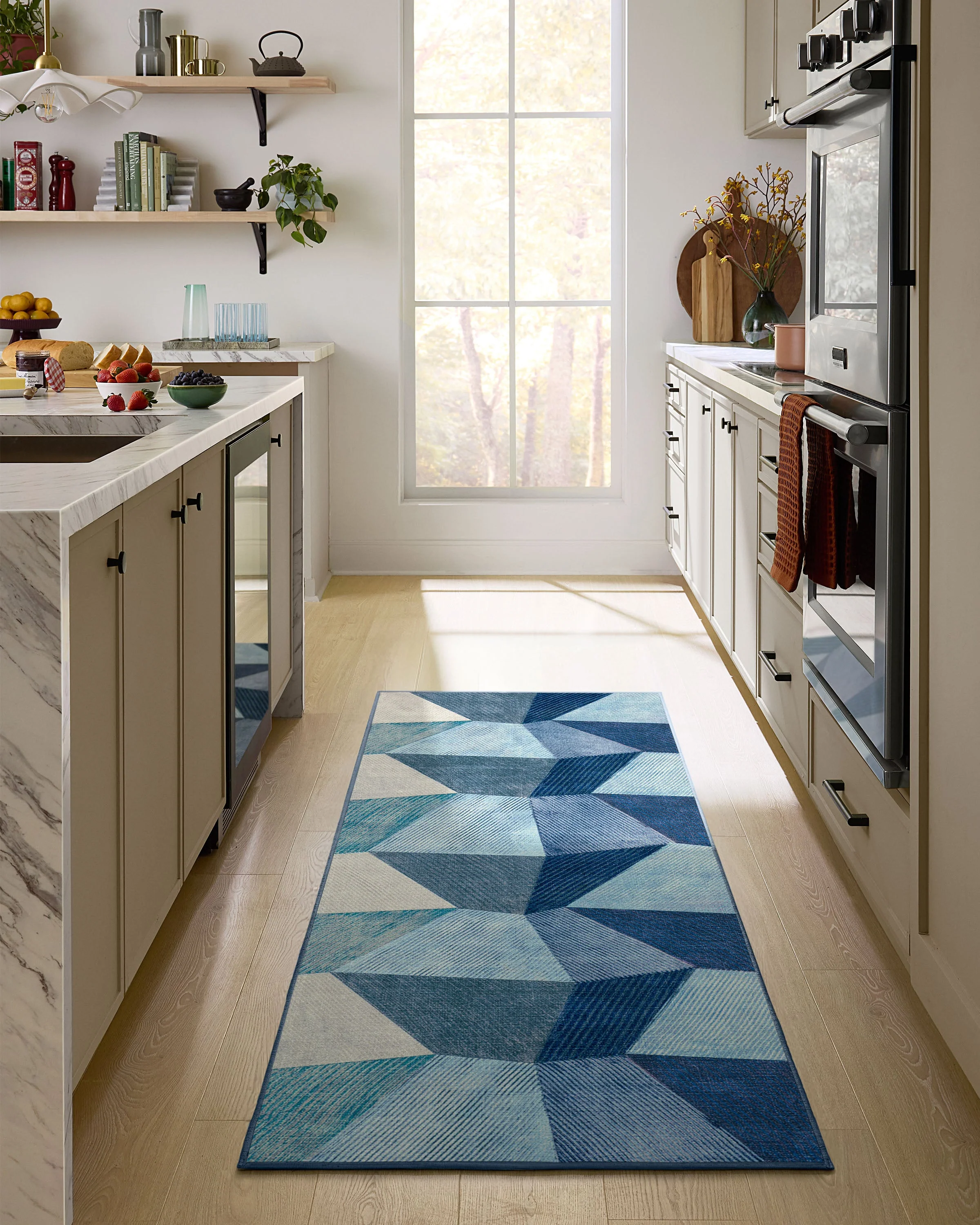 Rhea Blue Rug - Image 4