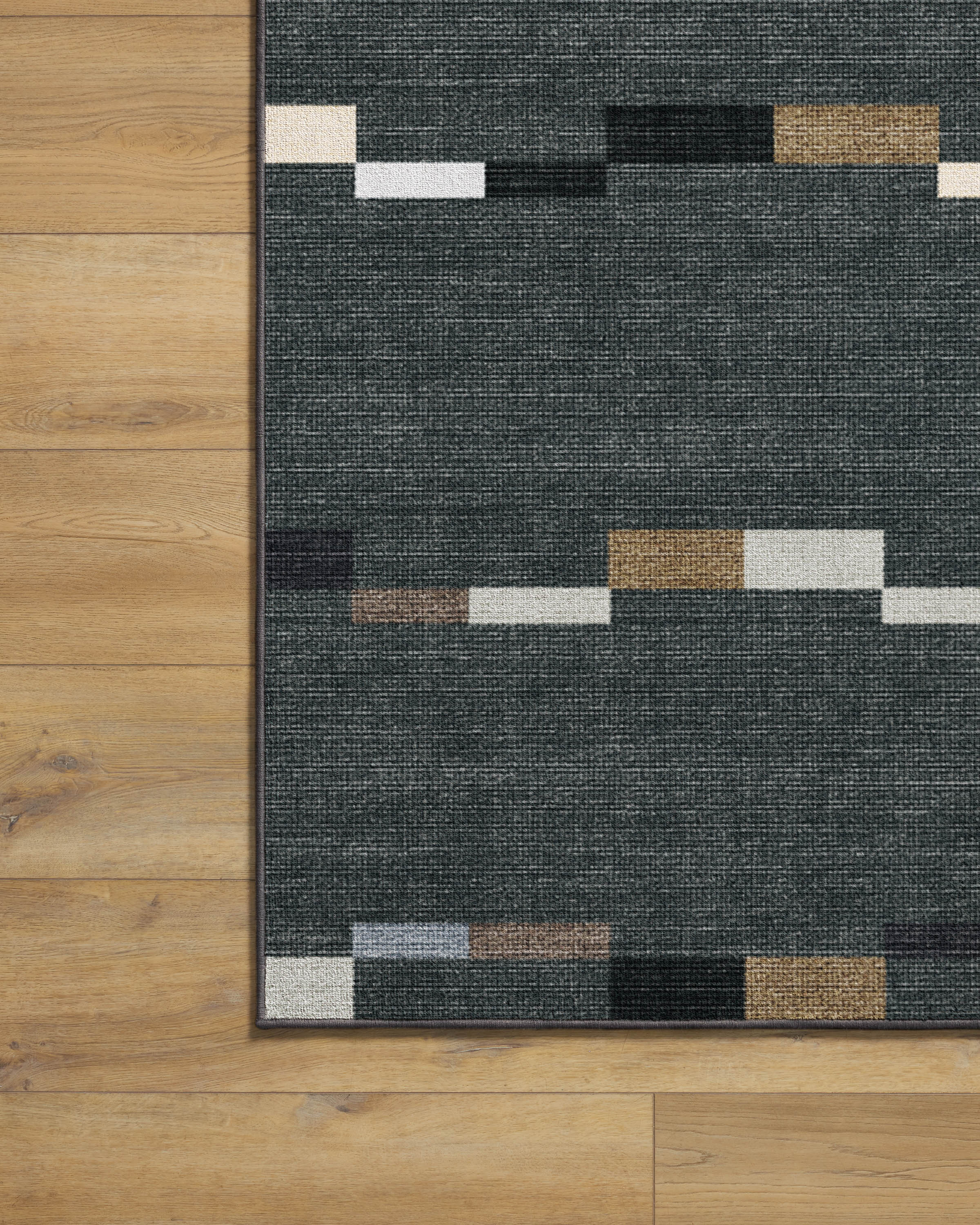 Rift Charcoal Rug - Image 13