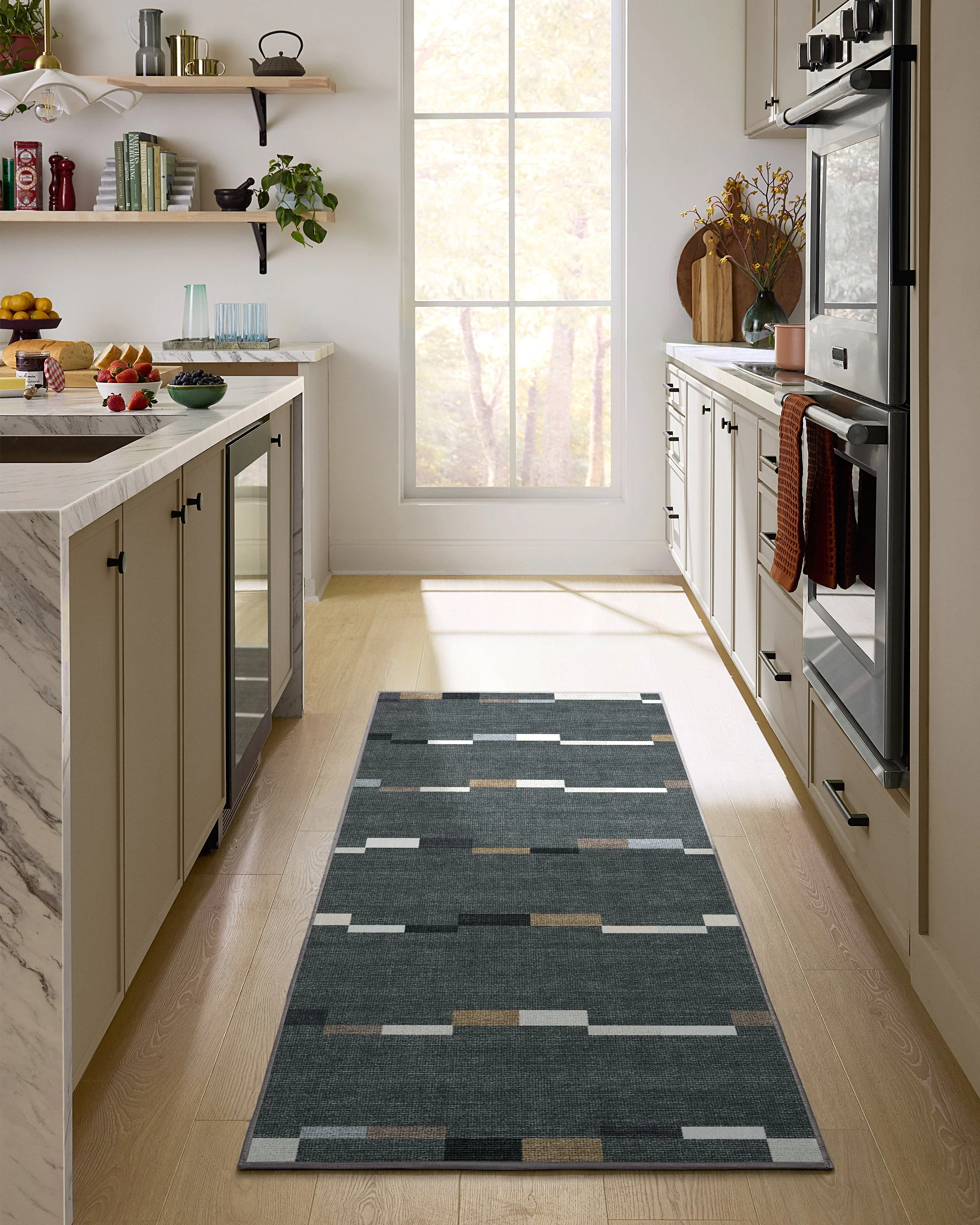 Rift Charcoal Rug - Image 4