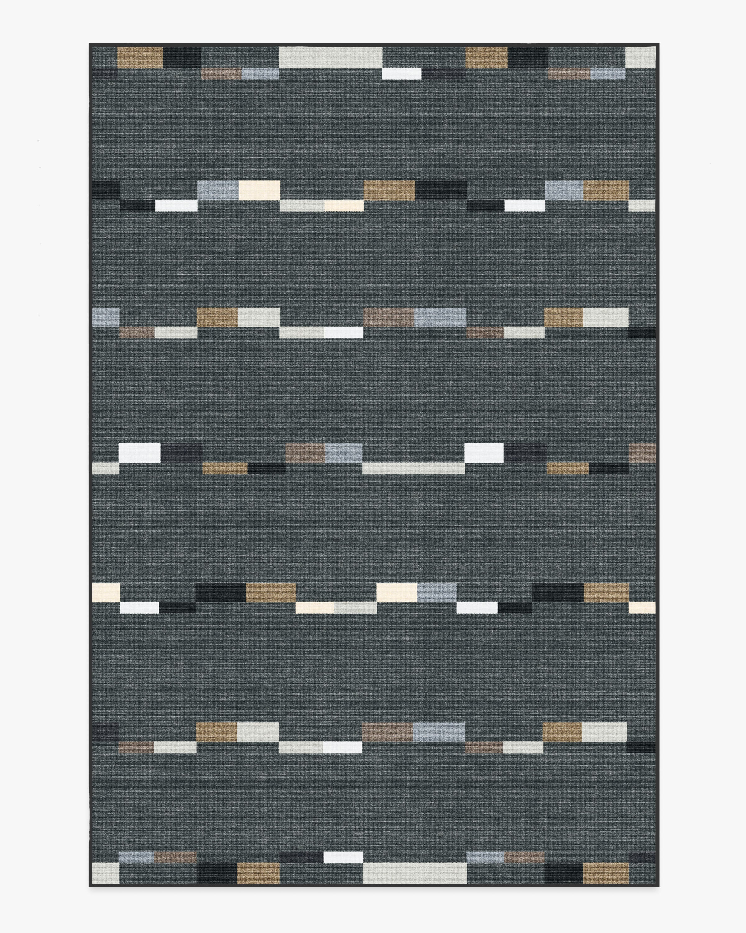 Rift Charcoal Rug - Image 9