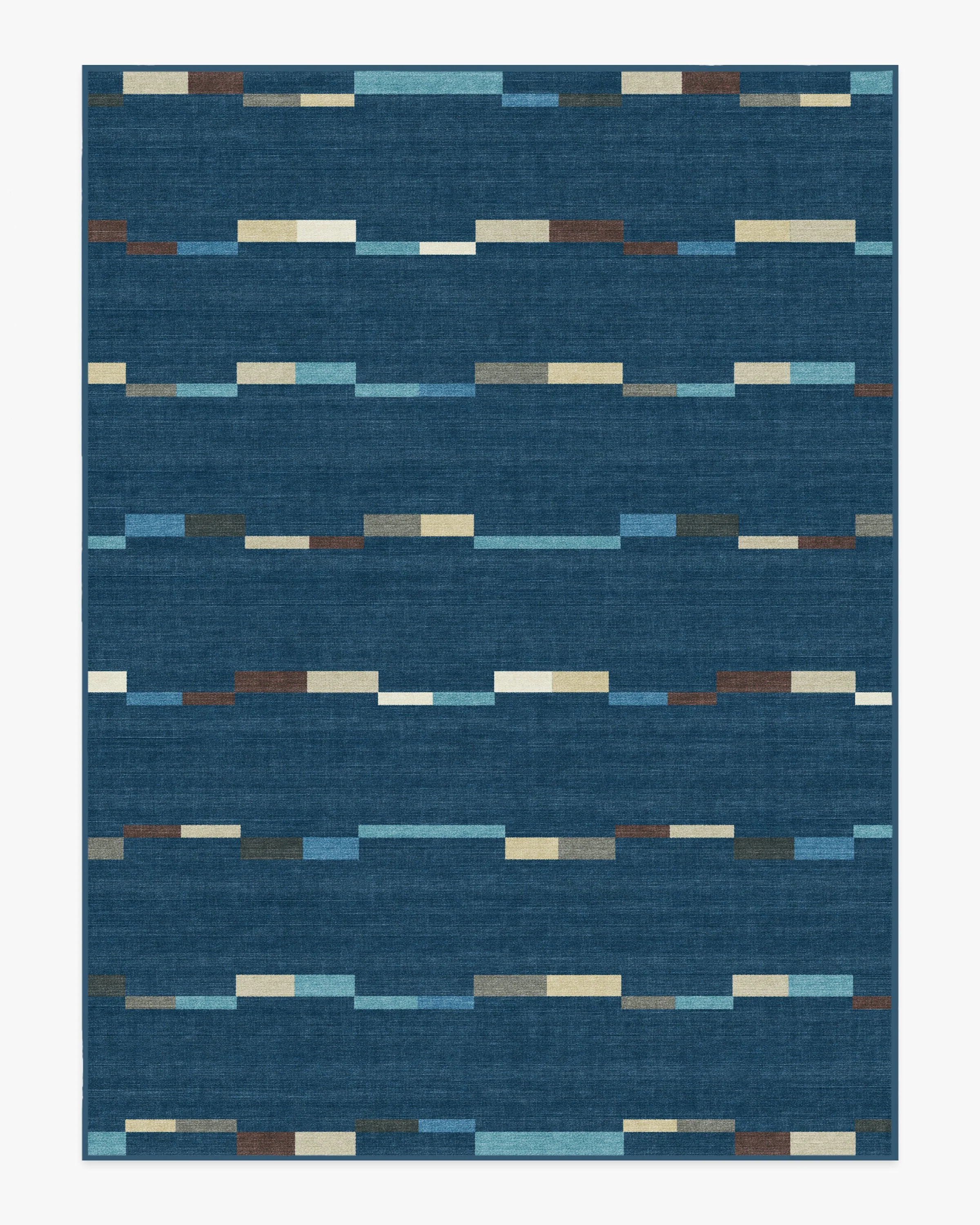 Rift Navy Flatwoven Rug - Image 10