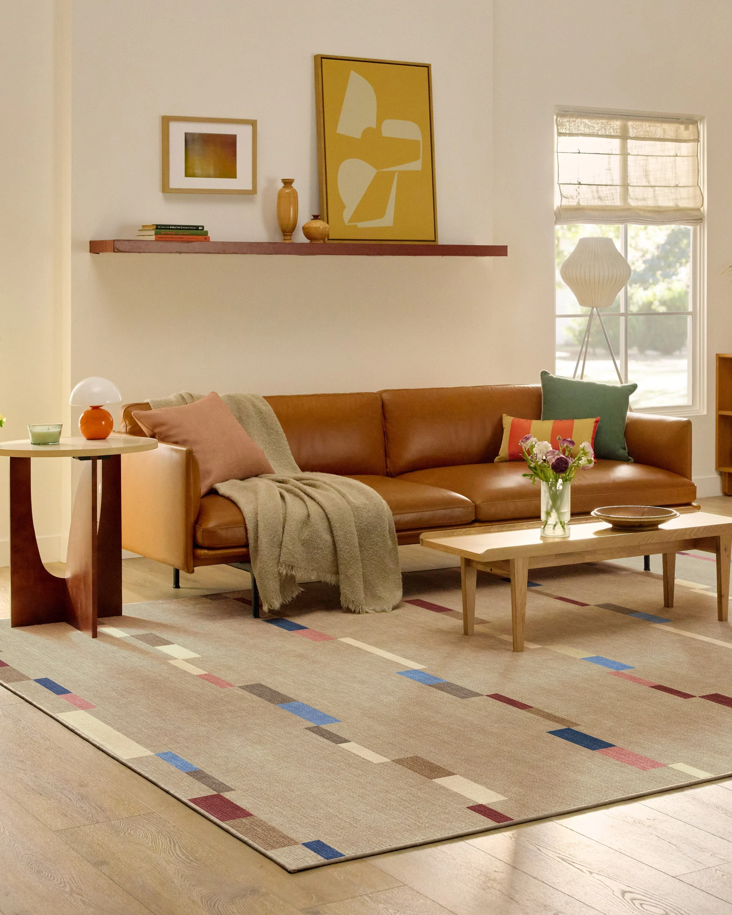 Rift Taupe Flatwoven Rug - Image 3