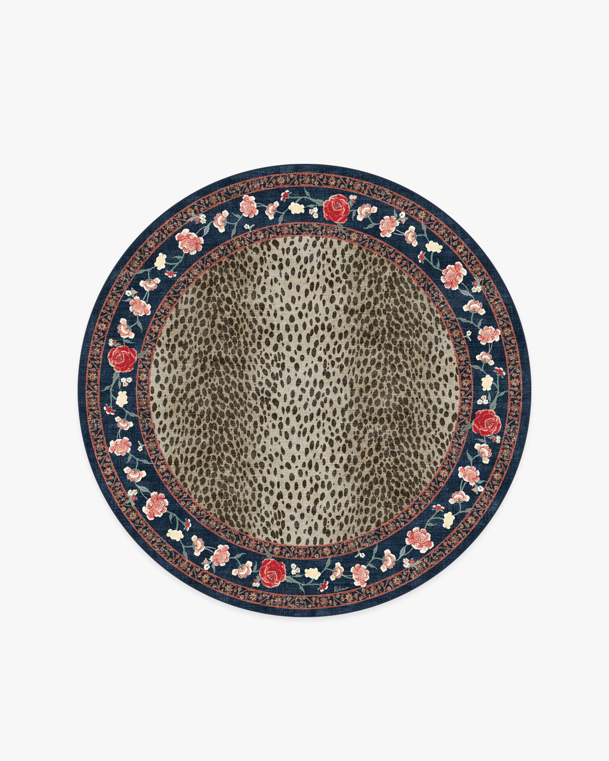 Kensington Sapphire & Brown Flatwoven Rug by RIXO - Image 17
