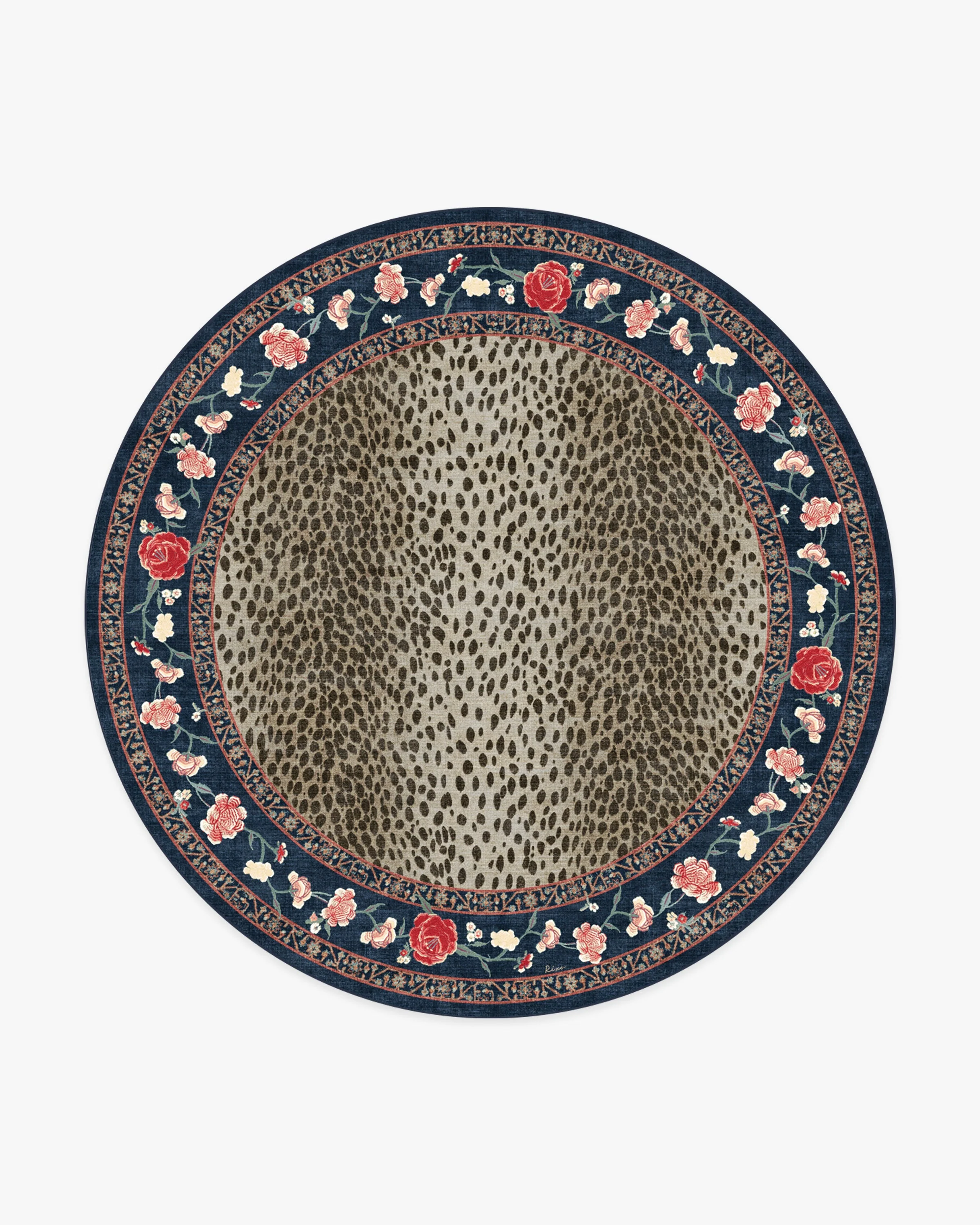 Kensington Sapphire & Brown Flatwoven Rug by RIXO - Image 18