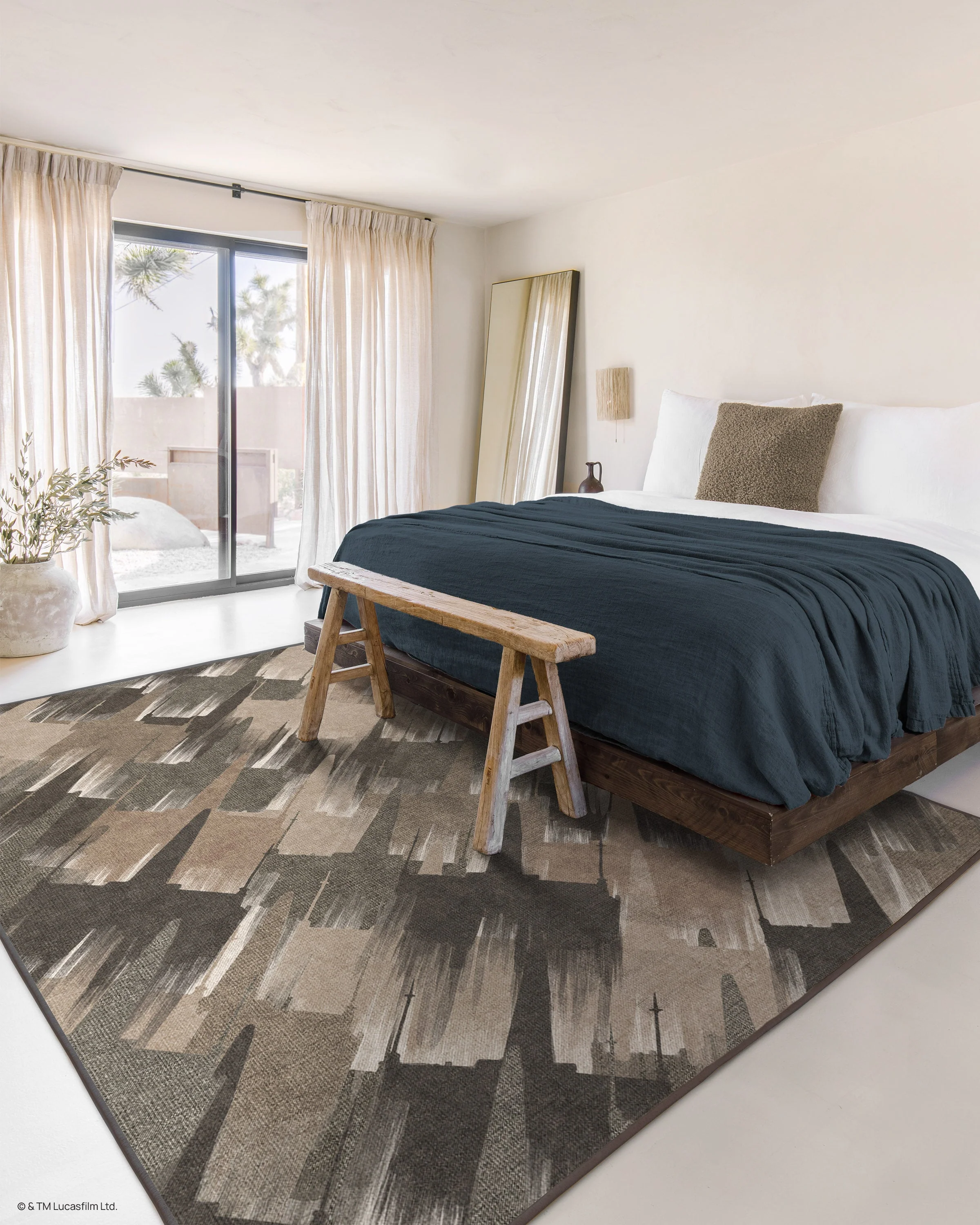 Rogue Squadron Ash Brown Rug - Image 11
