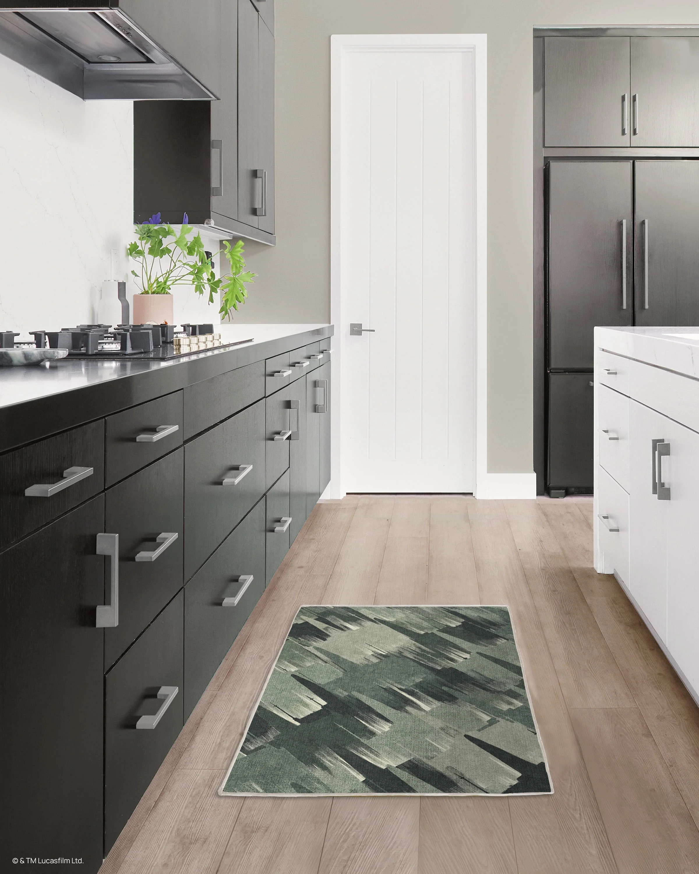 Rogue Squadron Dark Sage Rug - Image 6