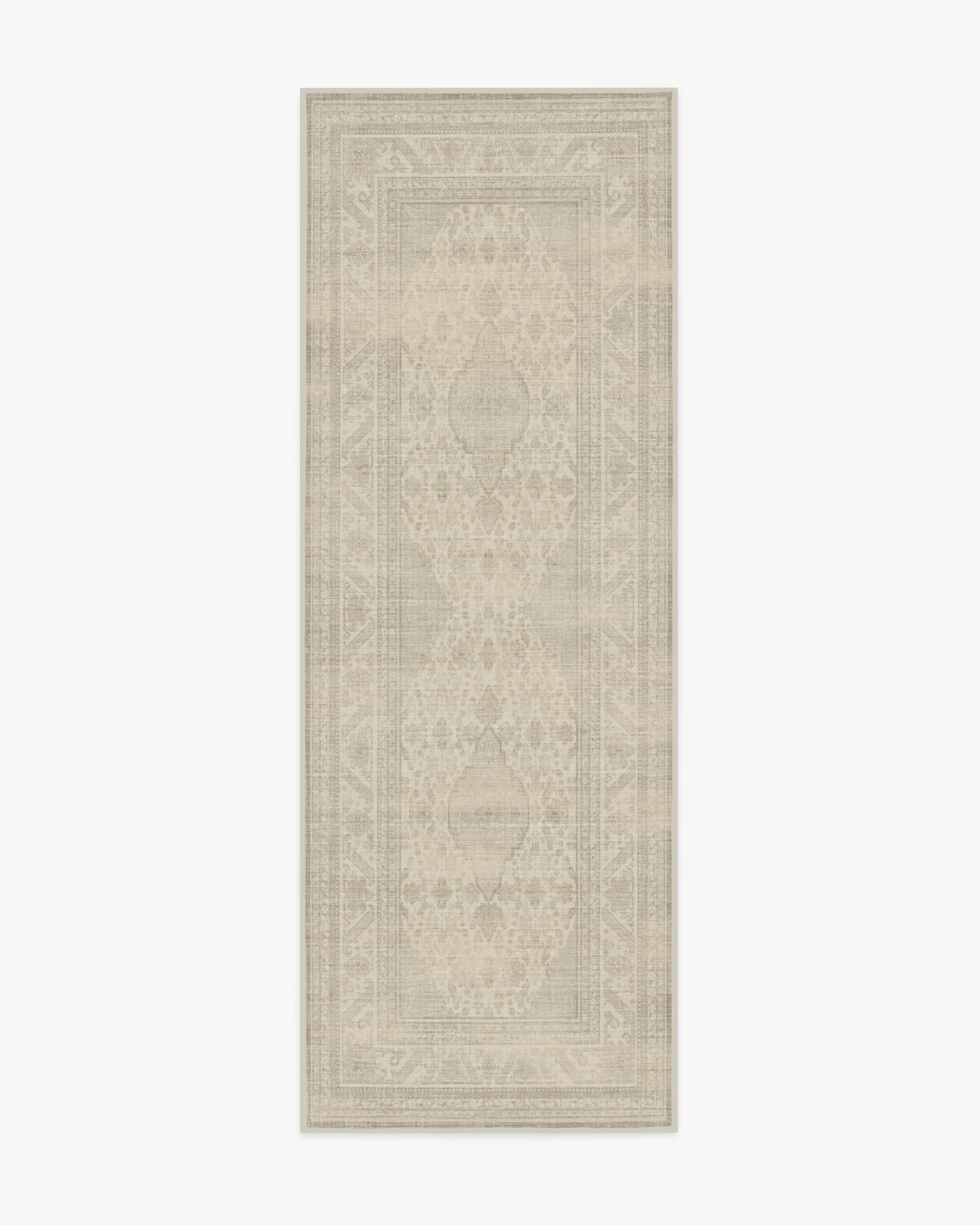 Rowan Soft Grey & Ivory Flatwoven Rug - Image 10