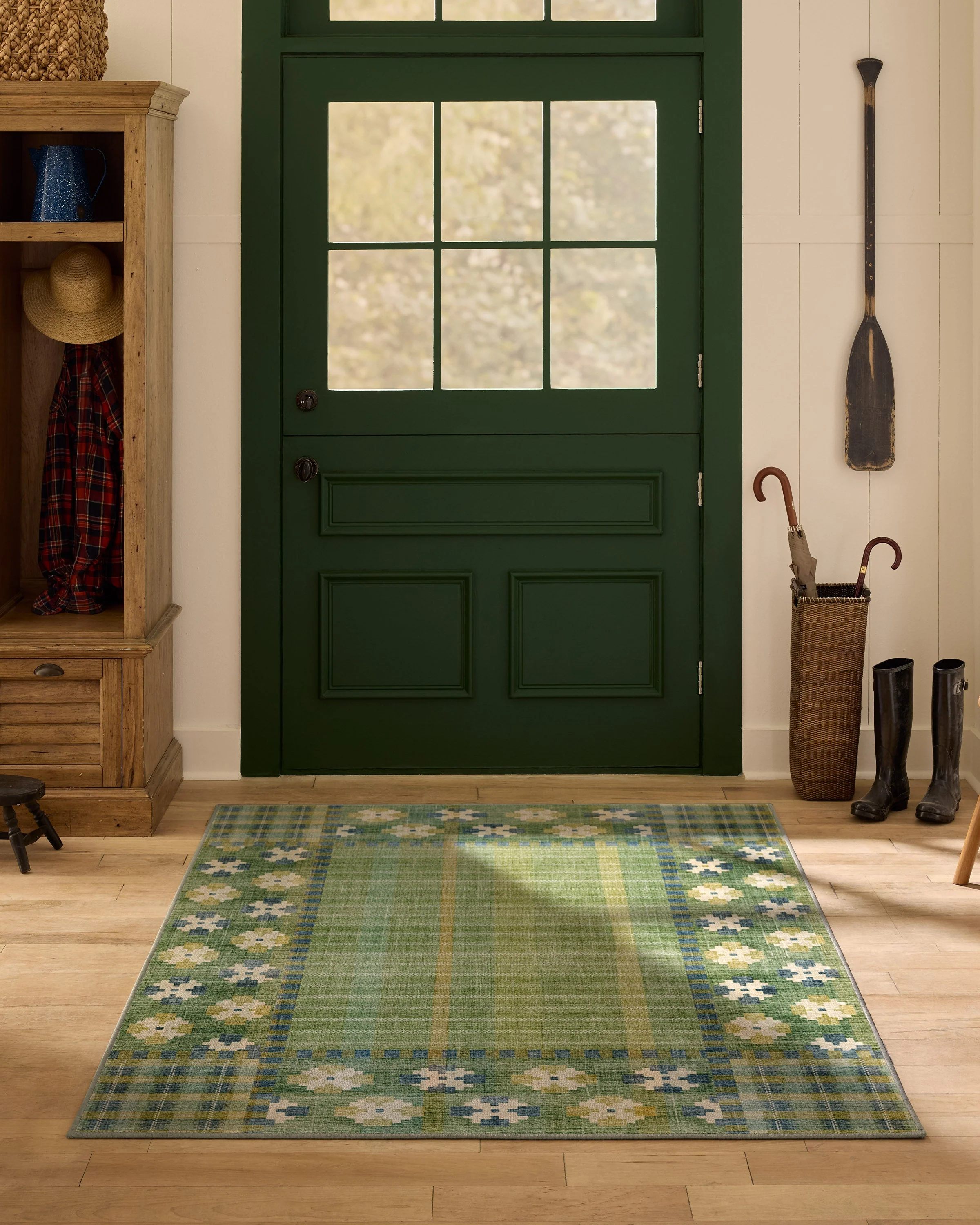 Rowley Green Flatwoven Rug - Image 5