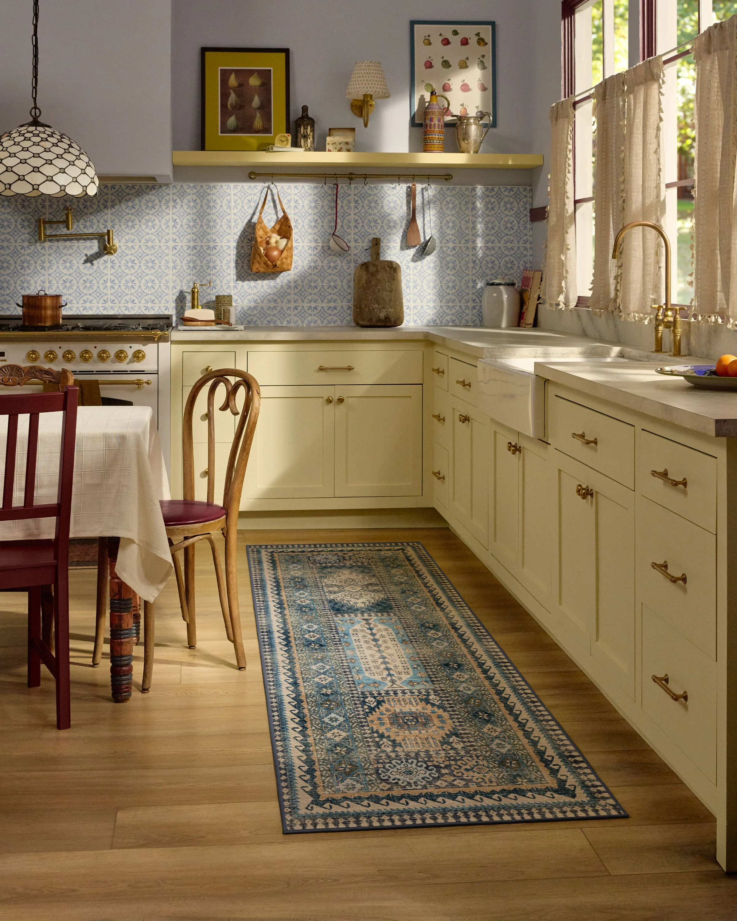 Rumi Blue Rug - Image 9
