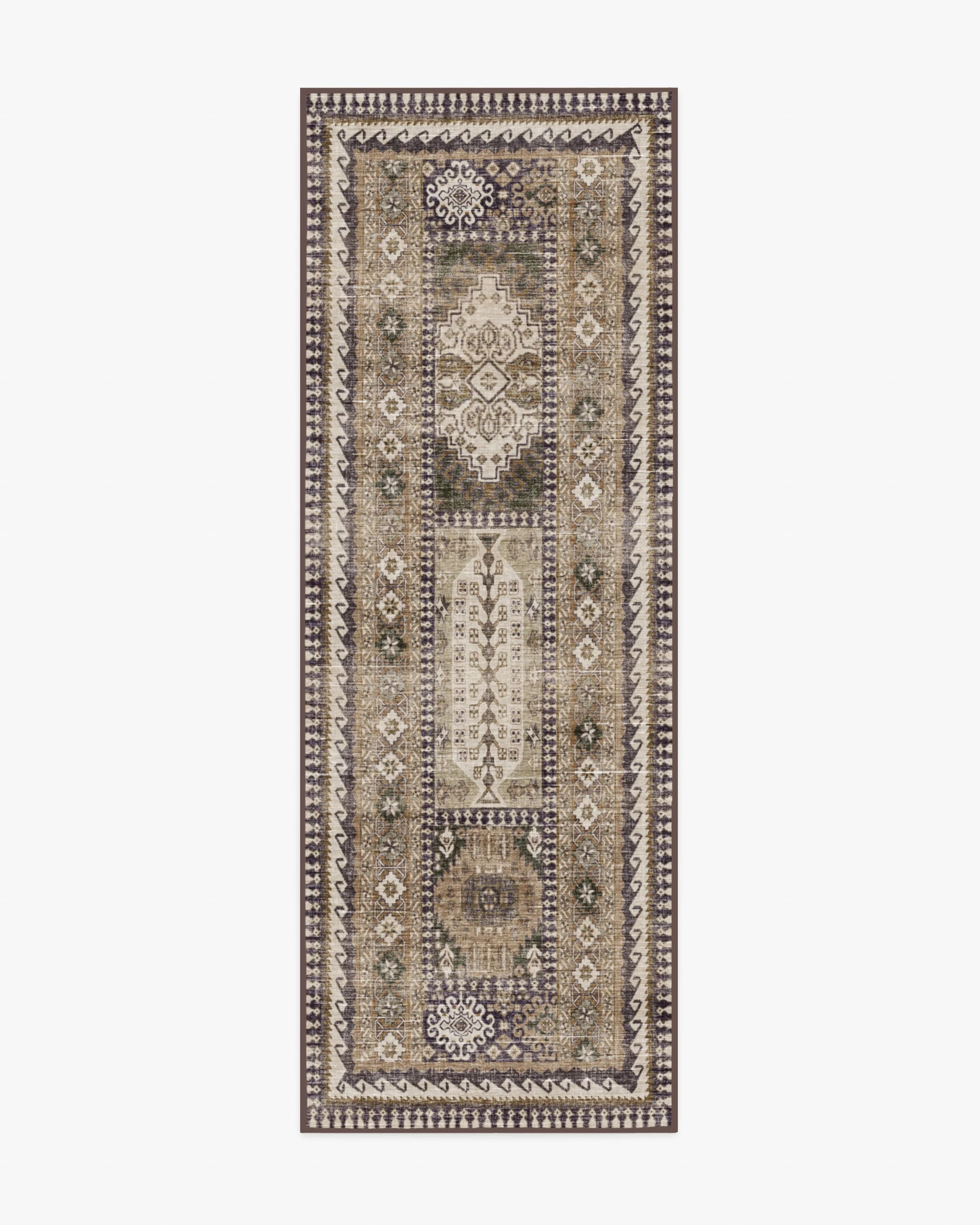 Rumi Olive & Tan Rug - Image 3