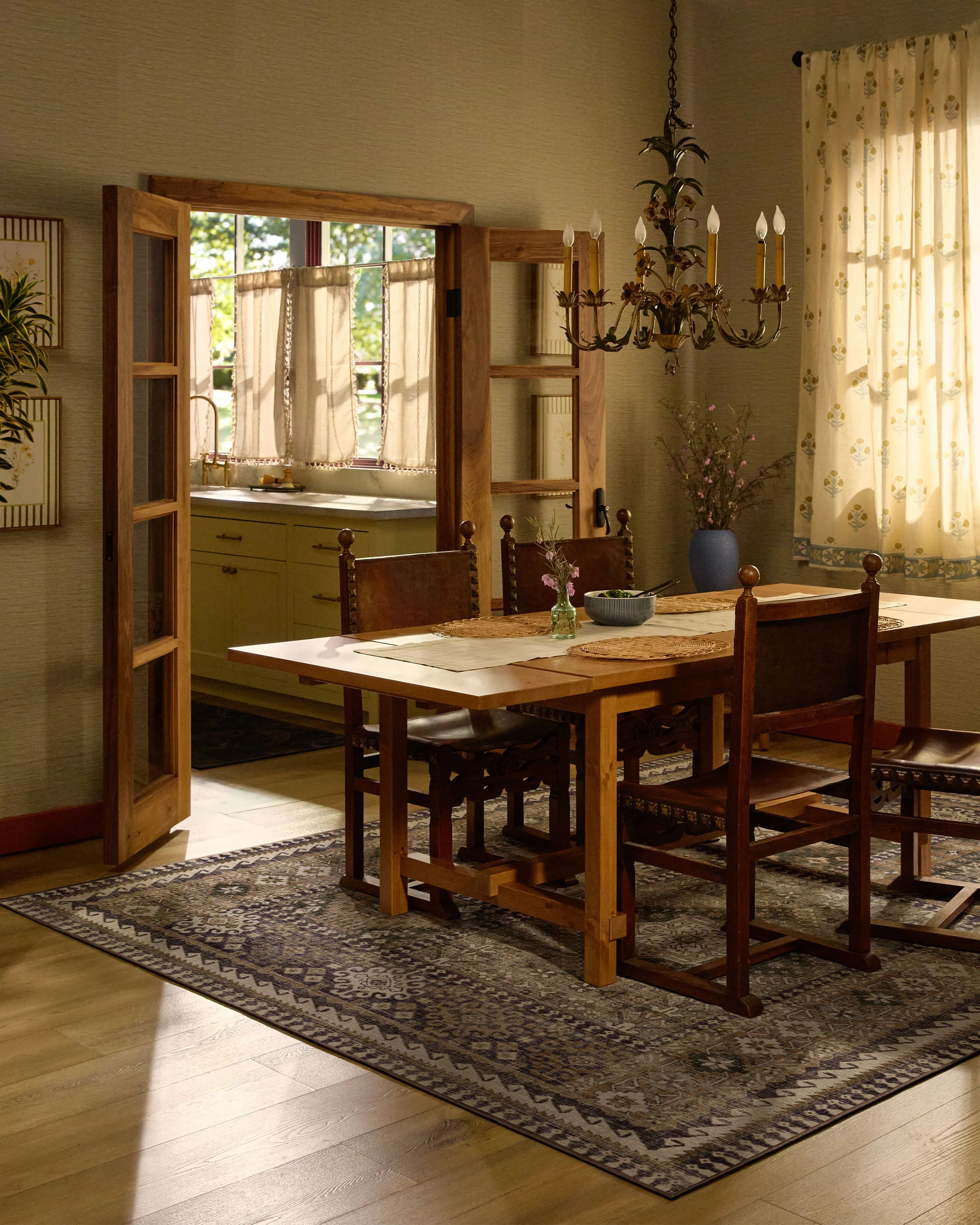Rumi Olive & Tan Rug - Image 9