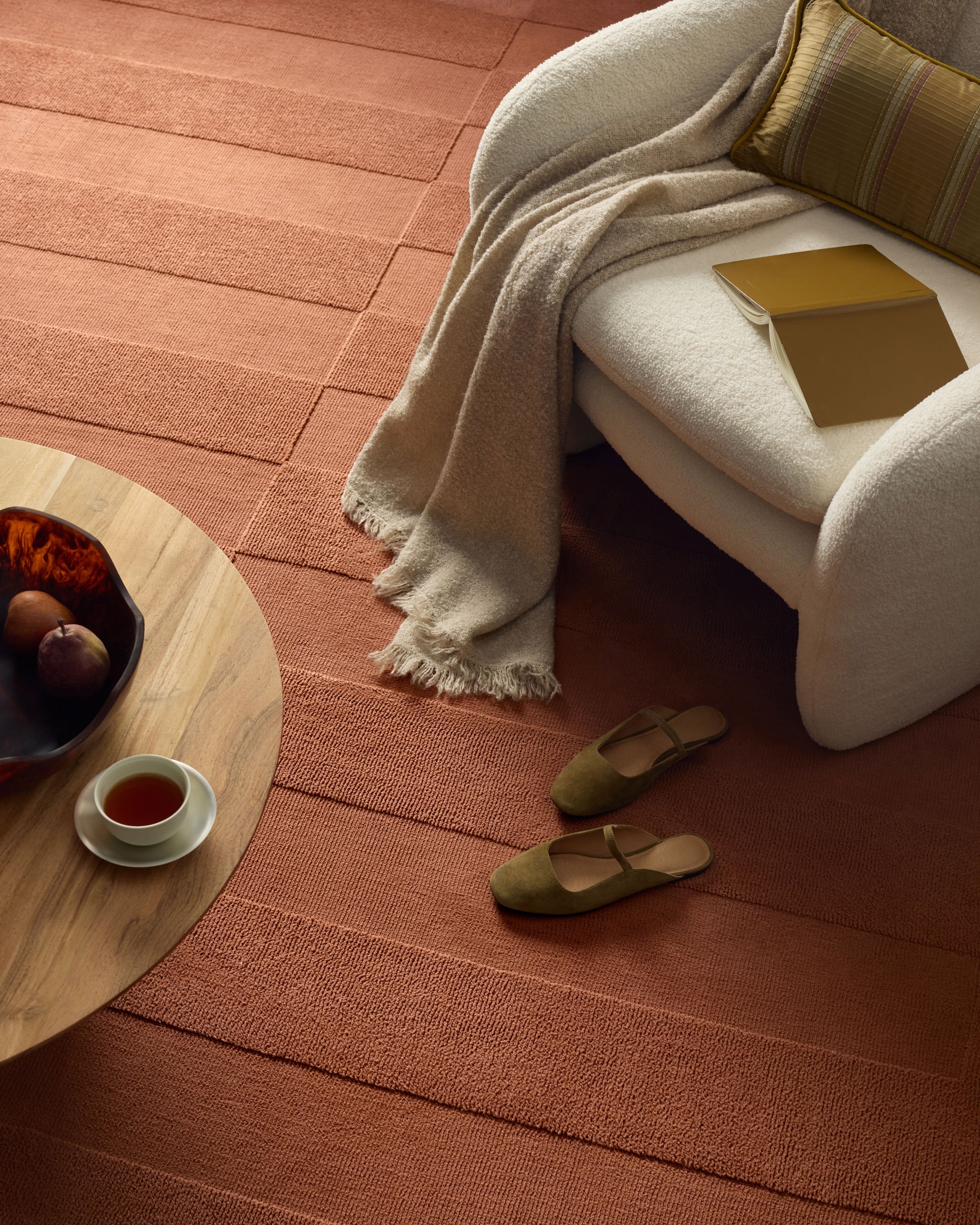 Ryder Terracotta Plush Rug - Image 6