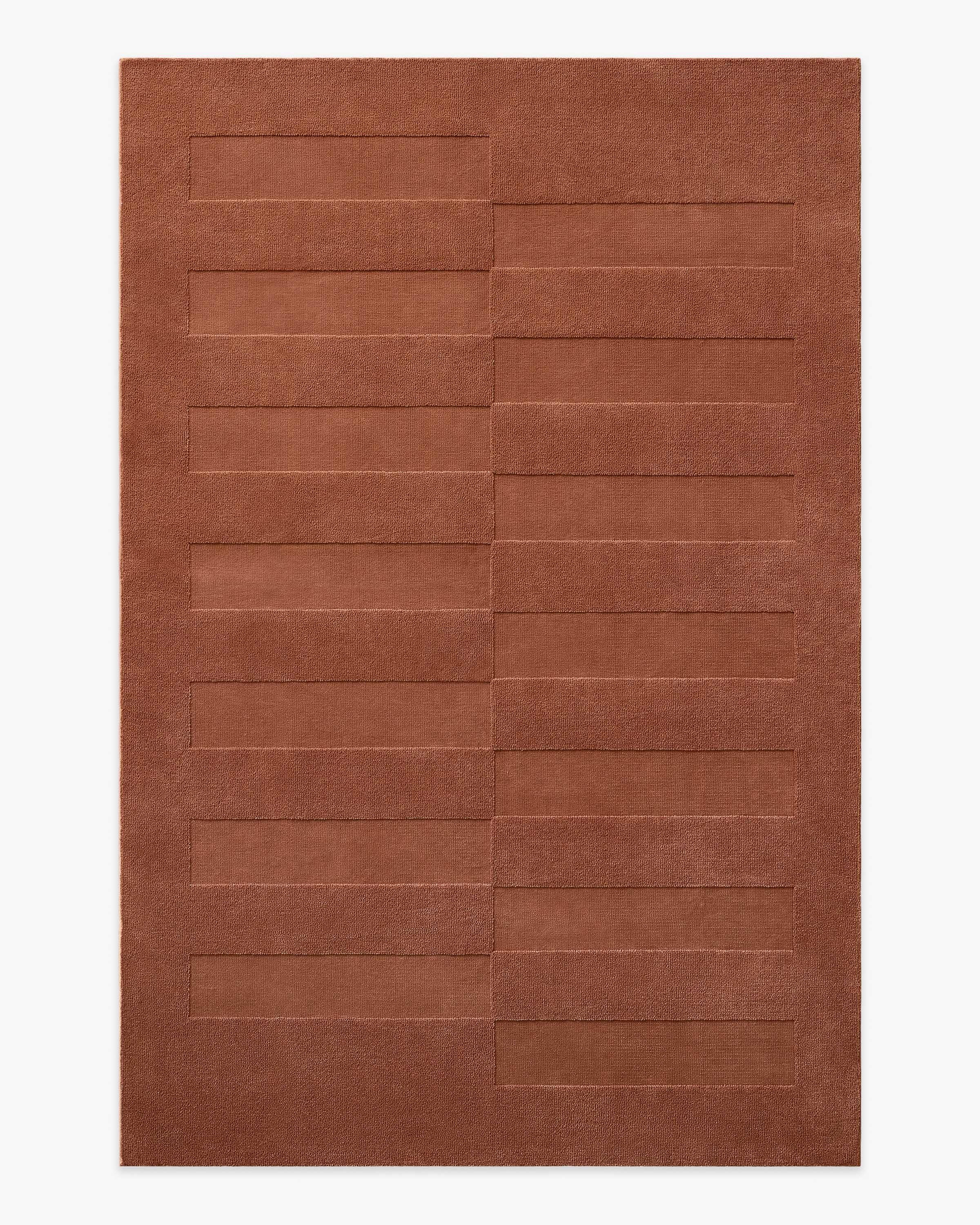 Ryder Terracotta Plush Rug - Image 9