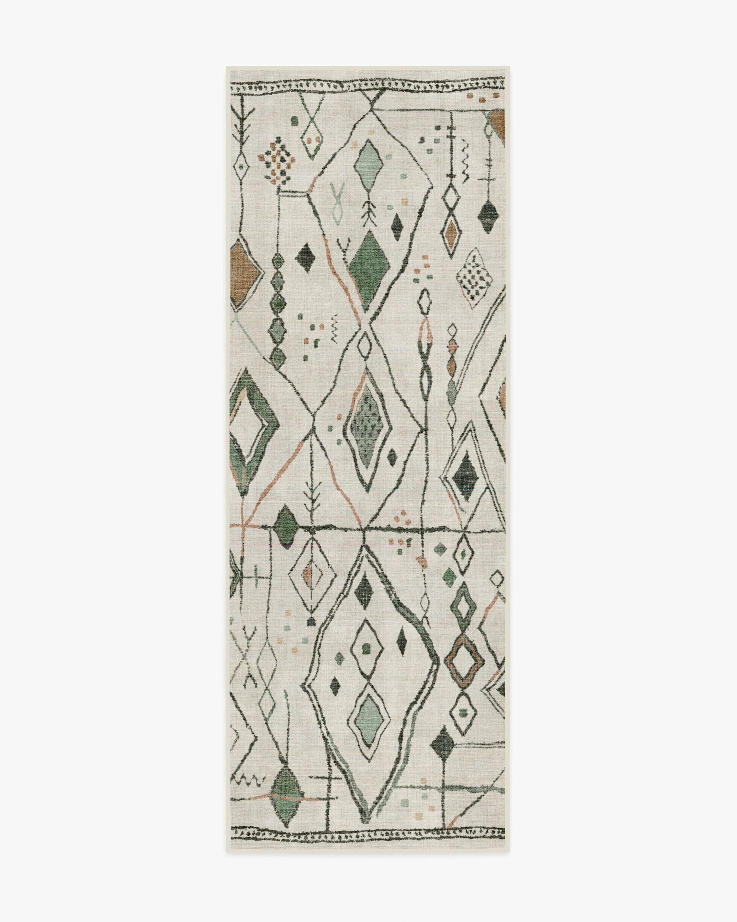 Saguaro Trail Cream & Sage Flatwoven Rug