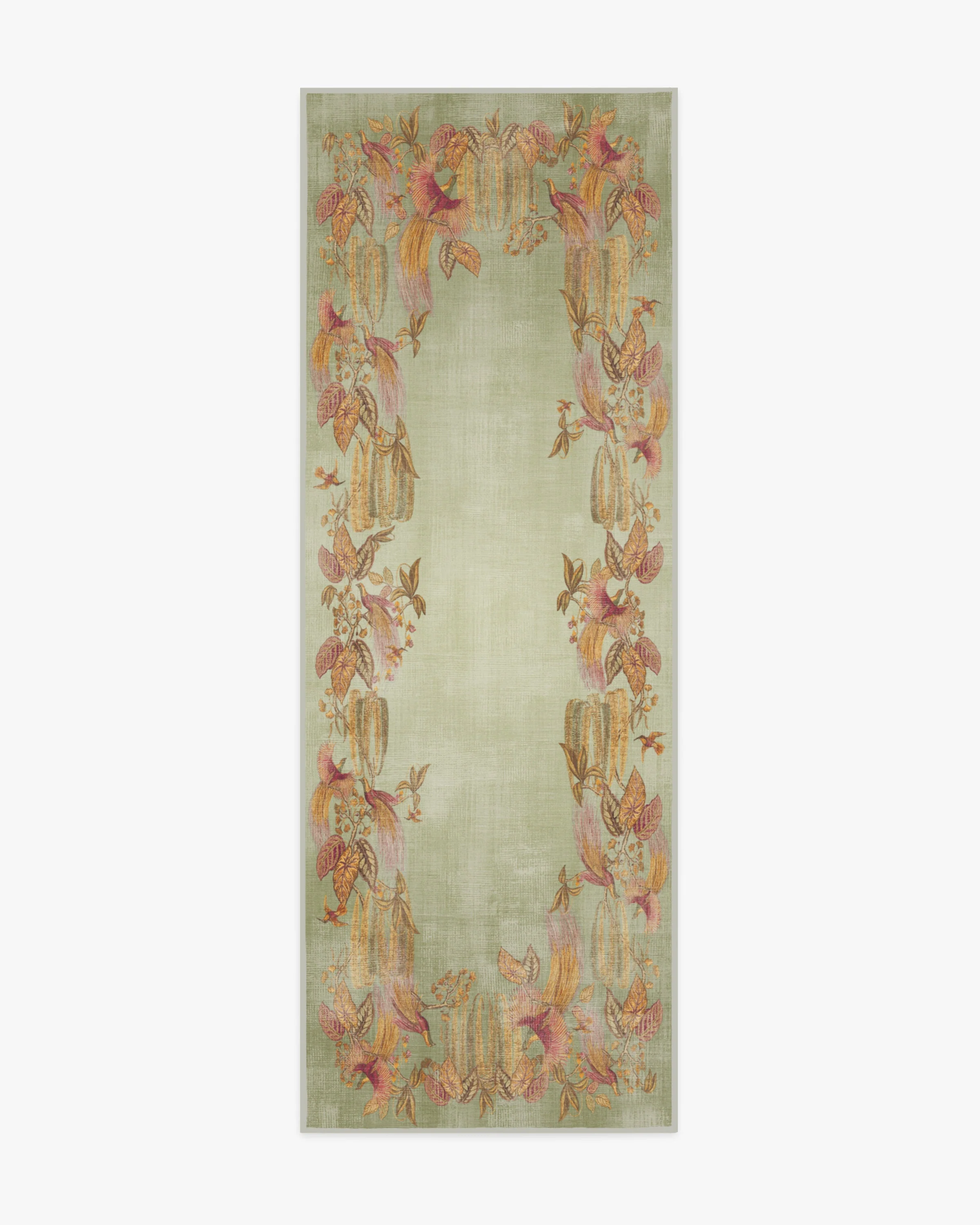 Bird of Paradise Silver Fern Flatwoven Rug by Sanderson - Image 10