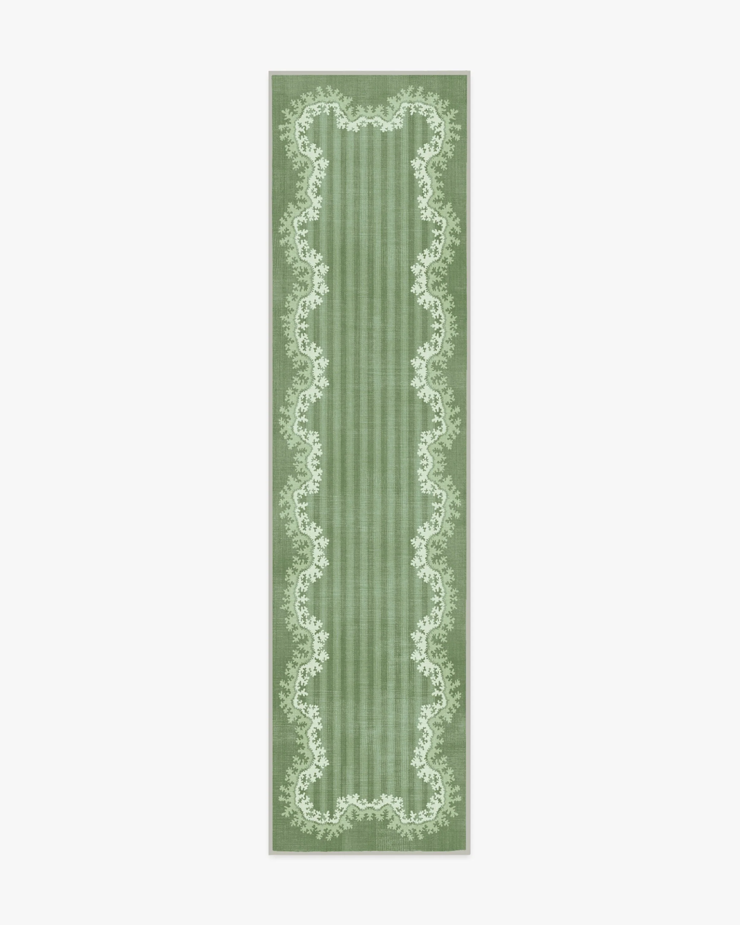 Oxbow Botanical Green Rug by Sanderson - Image 4