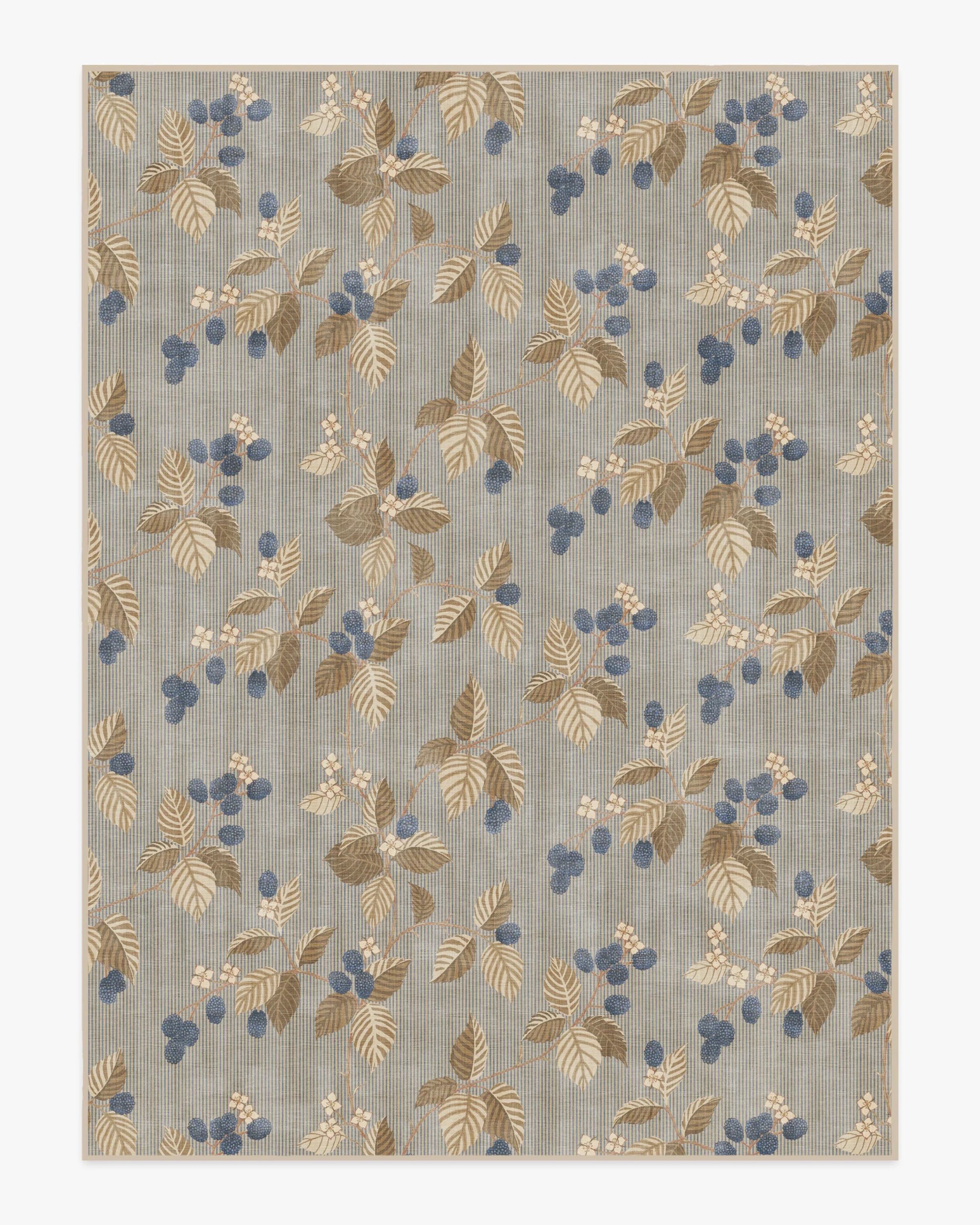 Rubus Azure & Fawn Flatwoven Rug by Sanderson - Image 17