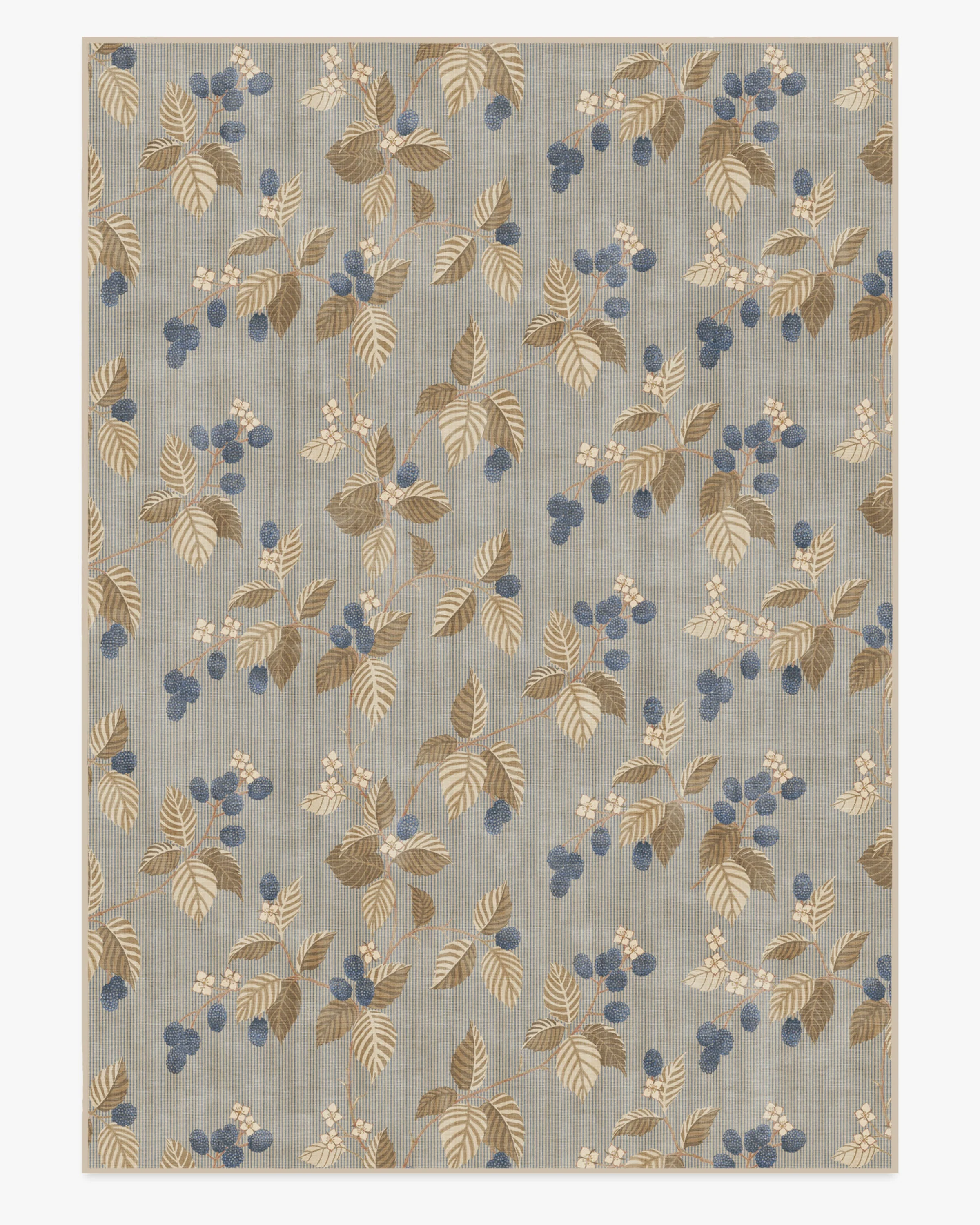 Rubus Azure & Fawn Flatwoven Rug by Sanderson - Image 18
