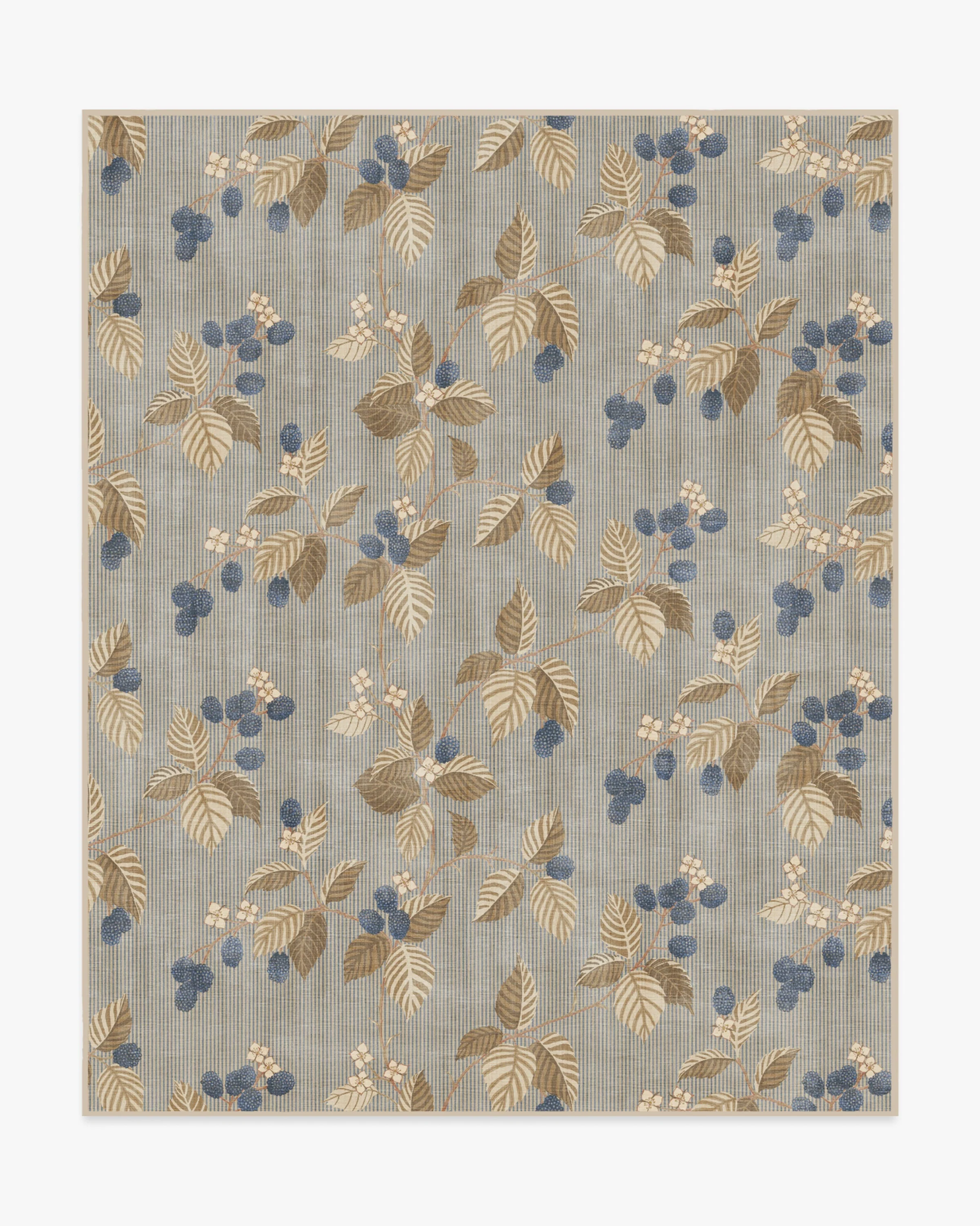 Rubus Azure & Fawn Rug by Sanderson - Image 9
