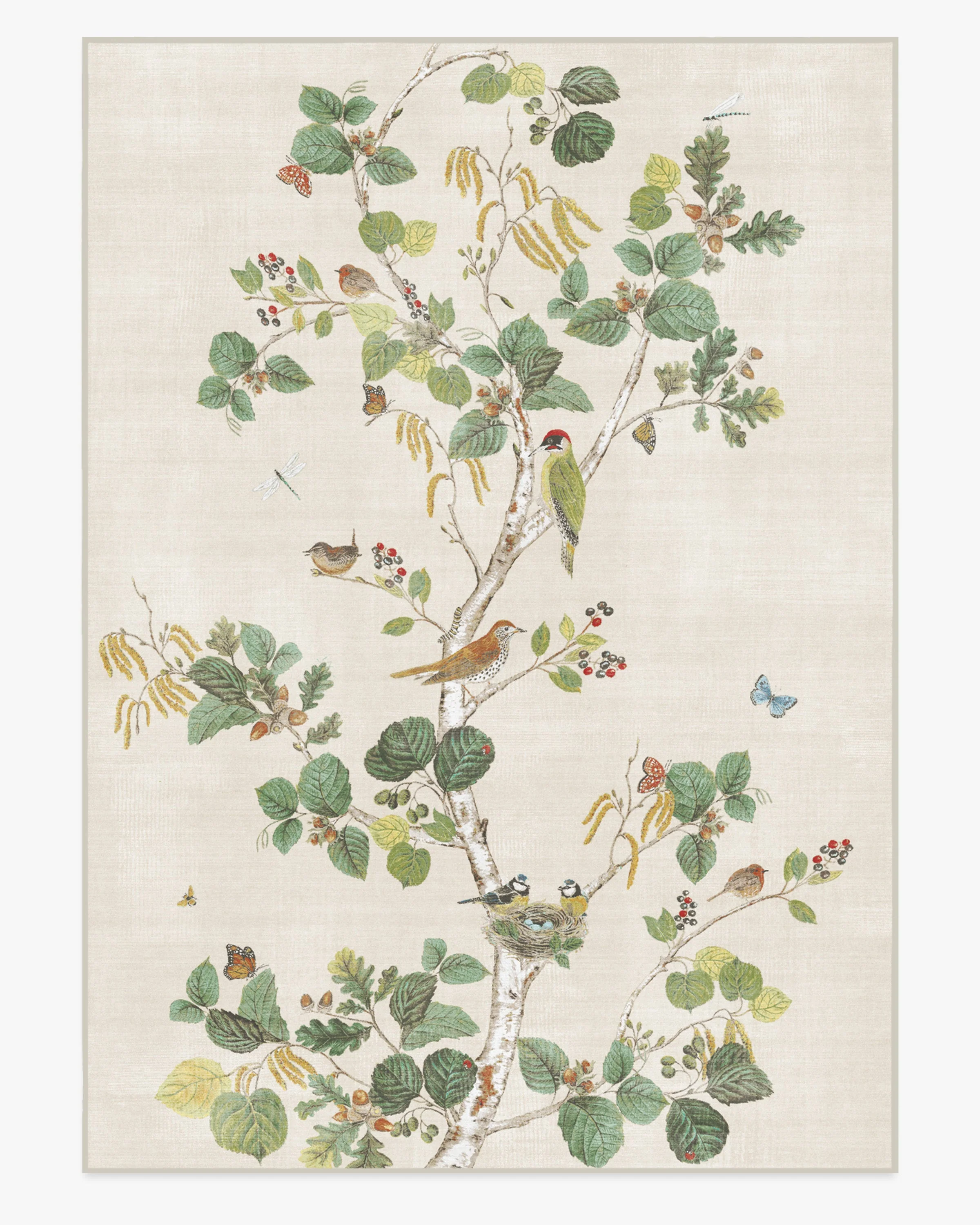 Woodland Chorus Fawn Flatwoven Rug by Sanderson - Image 18