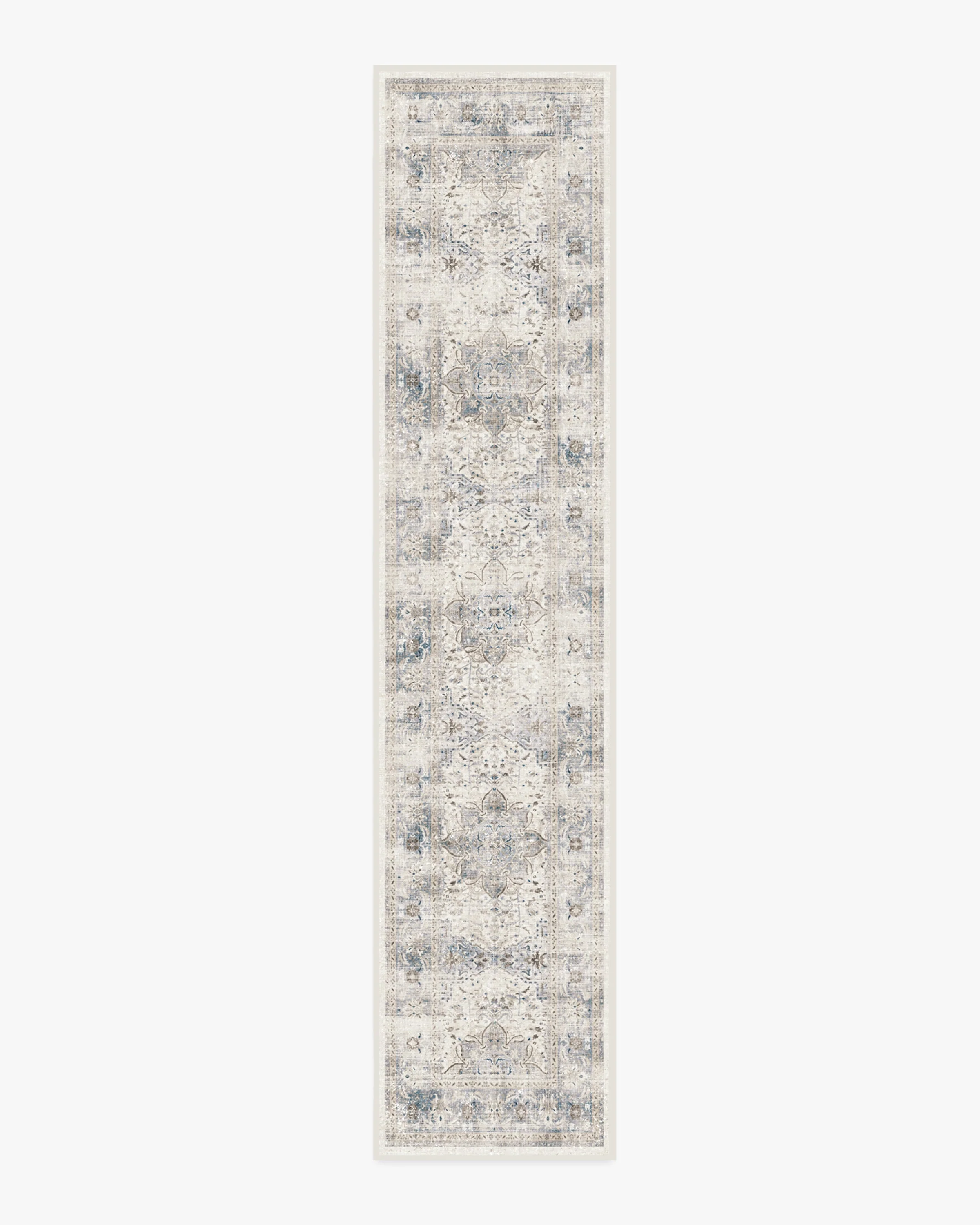 Sarrah Blue Quartz Flatwoven Rug - Image 12