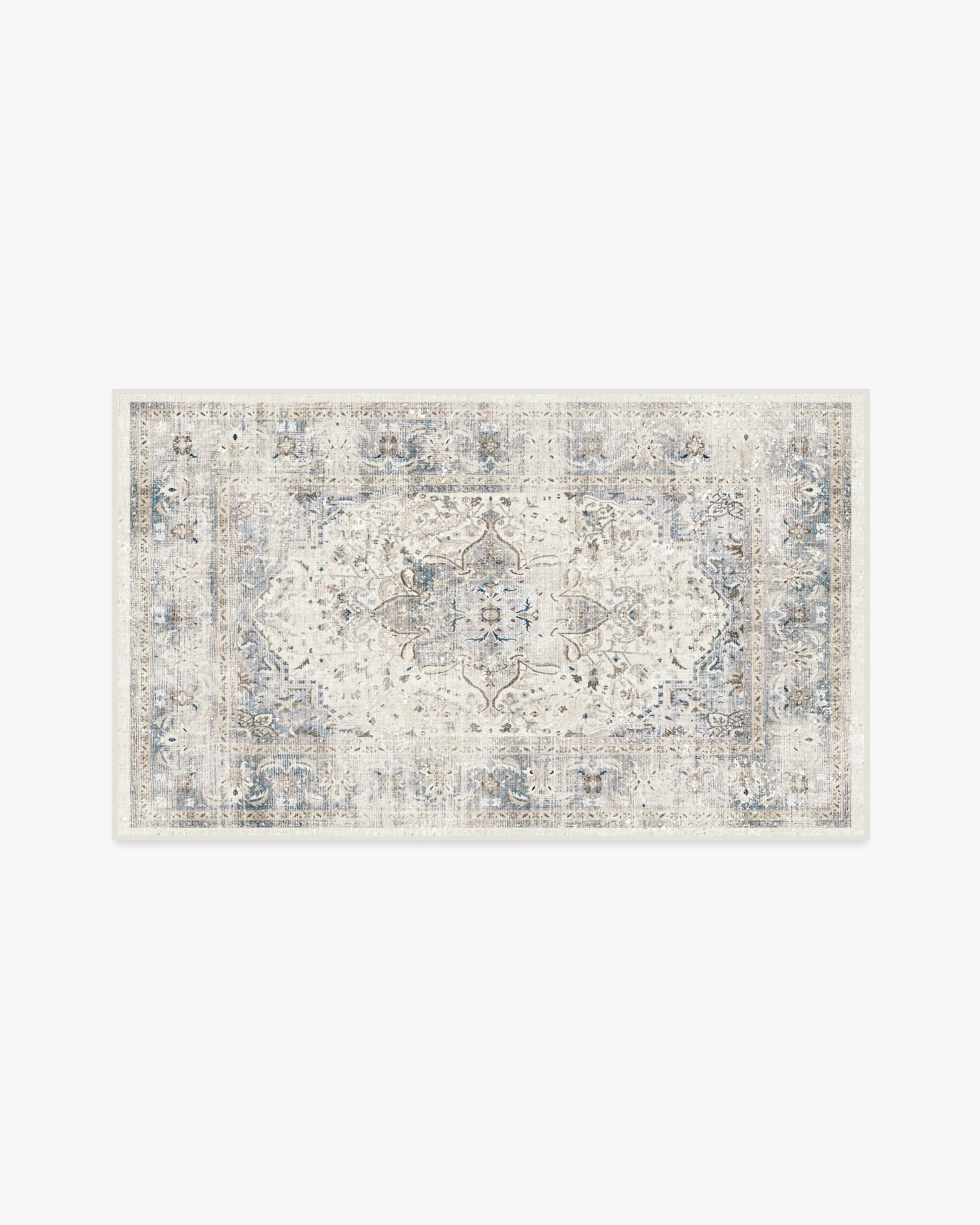 Sarrah Blue Quartz Flatwoven Rug - Image 13