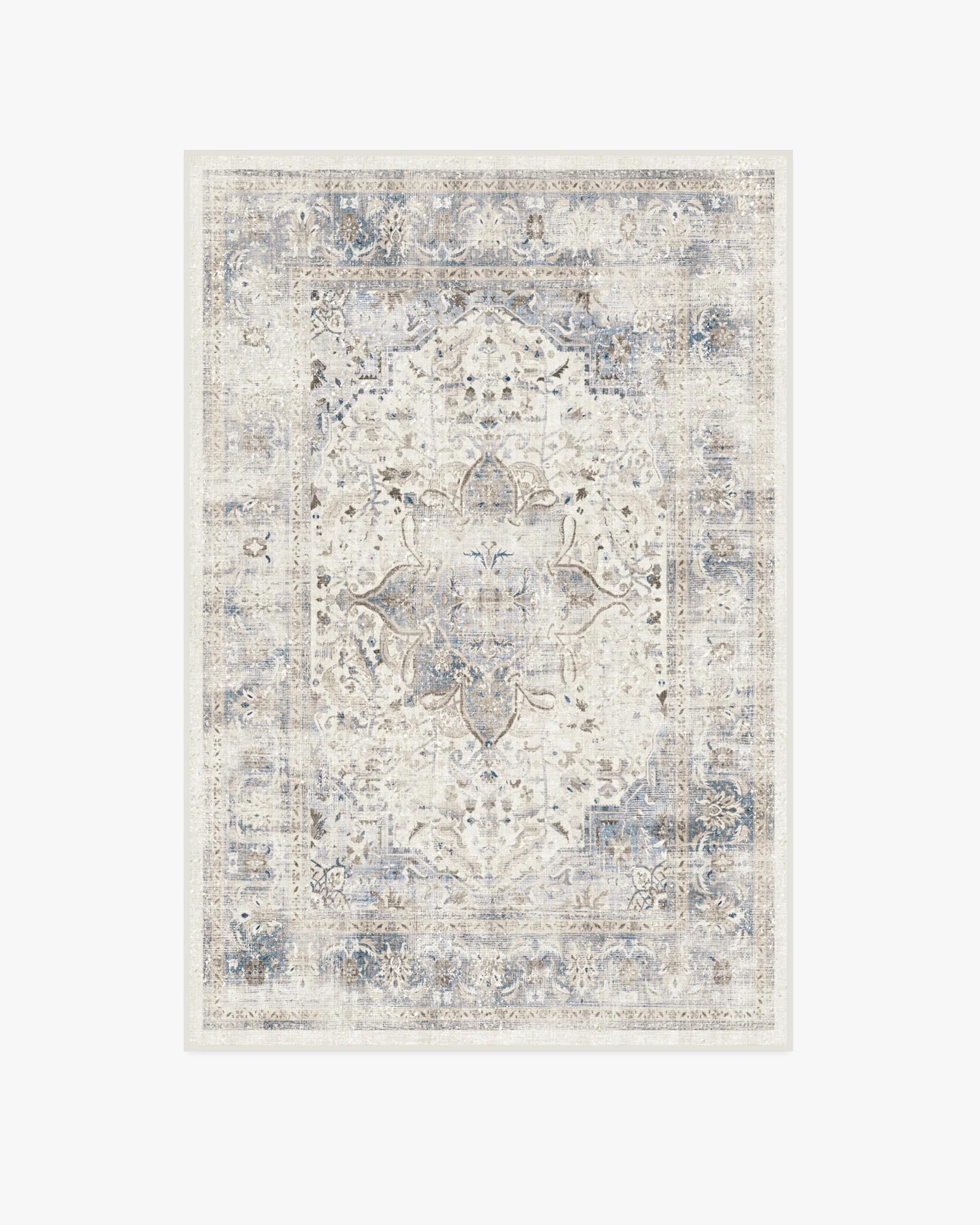 Sarrah Blue Quartz Flatwoven Rug - Image 14